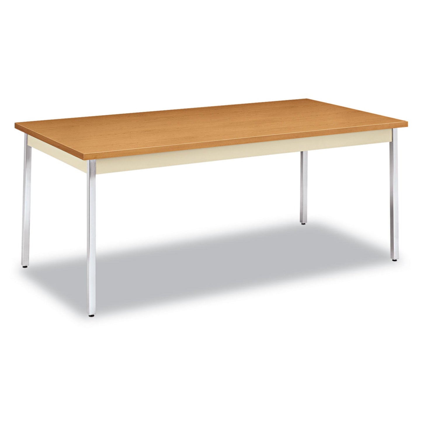 HON Utility Table, Rectangular, 72w x 36d x 29h, Harvest/Putty