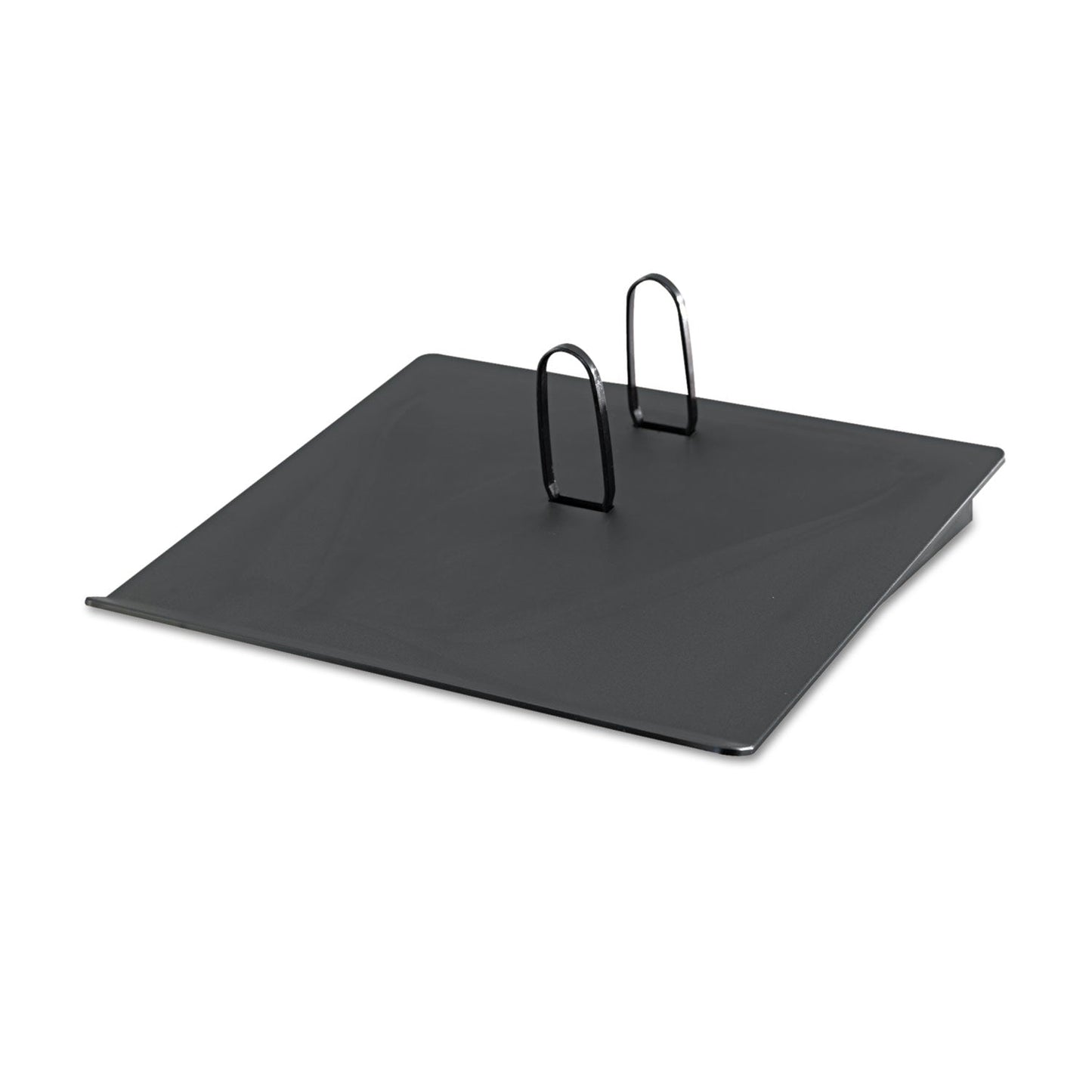 Universal Recycled Plastic #17 Calendar Holder, 3.5 x 6.5, Black