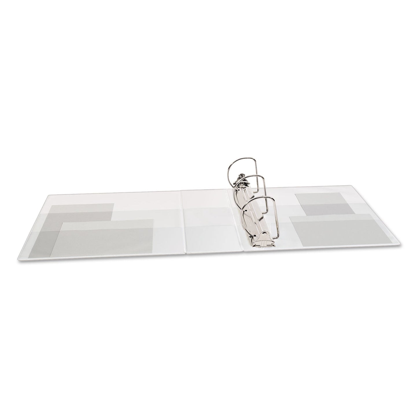 Avery TouchGuard Protection Heavy-Duty View Binders with Slant Rings, 3 Rings, 4" Capacity, 11 x 8.5, White