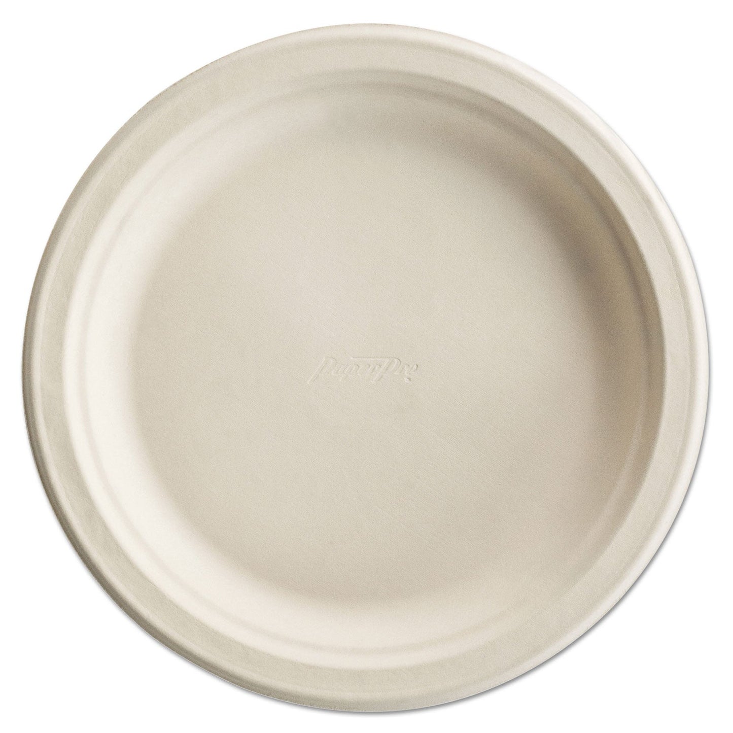 Chinet Paper Pro Round Plates, 8.75" dia, White, 125/Pack, 4 Packs/Carton