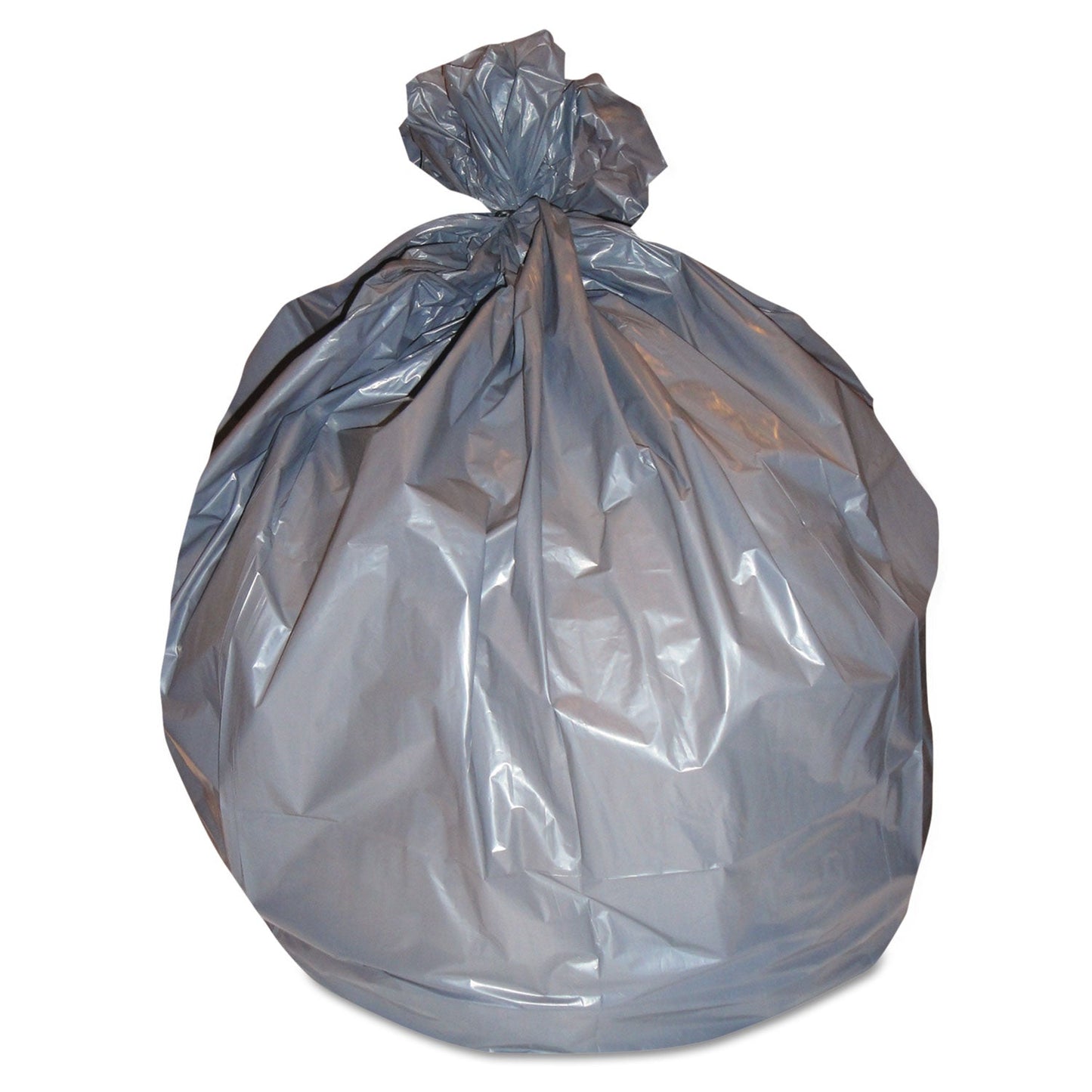 Heritage Linear Low-Density Can Liners, 30 gal, 1.1 mil, 30" x 36", Gray, 250/Carton