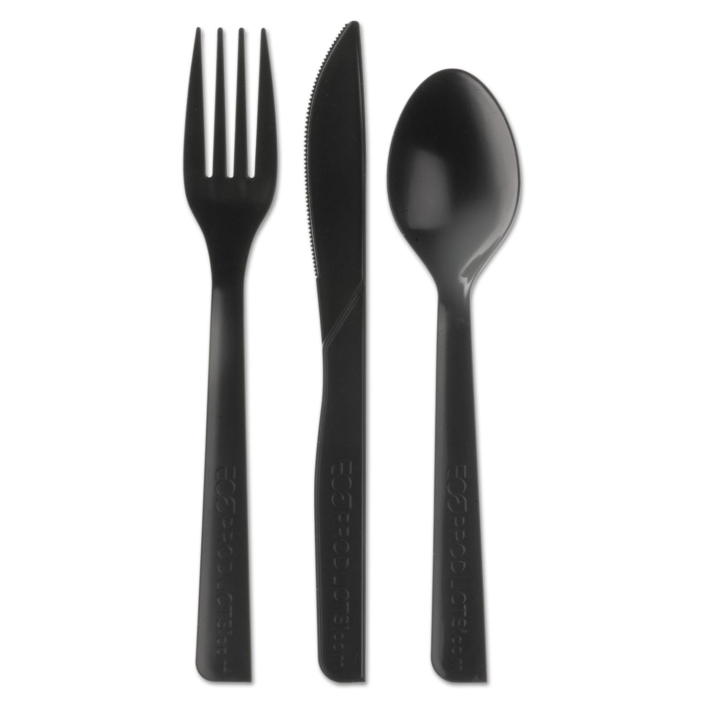 Eco-Products 100% Recycled Content Cutlery Kit - 6", 250/Carton