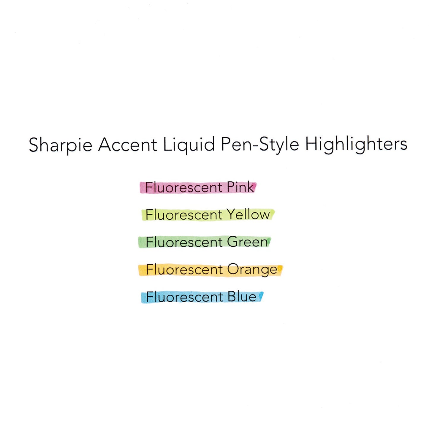 Sharpie Liquid Pen Style Highlighters, Fluorescent Green Ink, Chisel Tip, Green/Black/Clear Barrel, Dozen