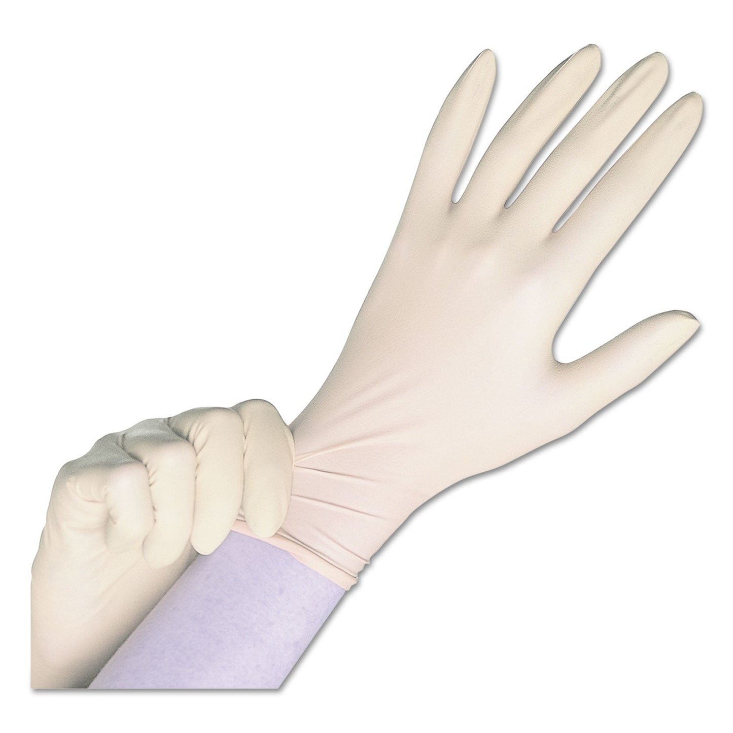 Curad Stretch Vinyl Exam Gloves, Powder-Free, X-Large, 130/Box