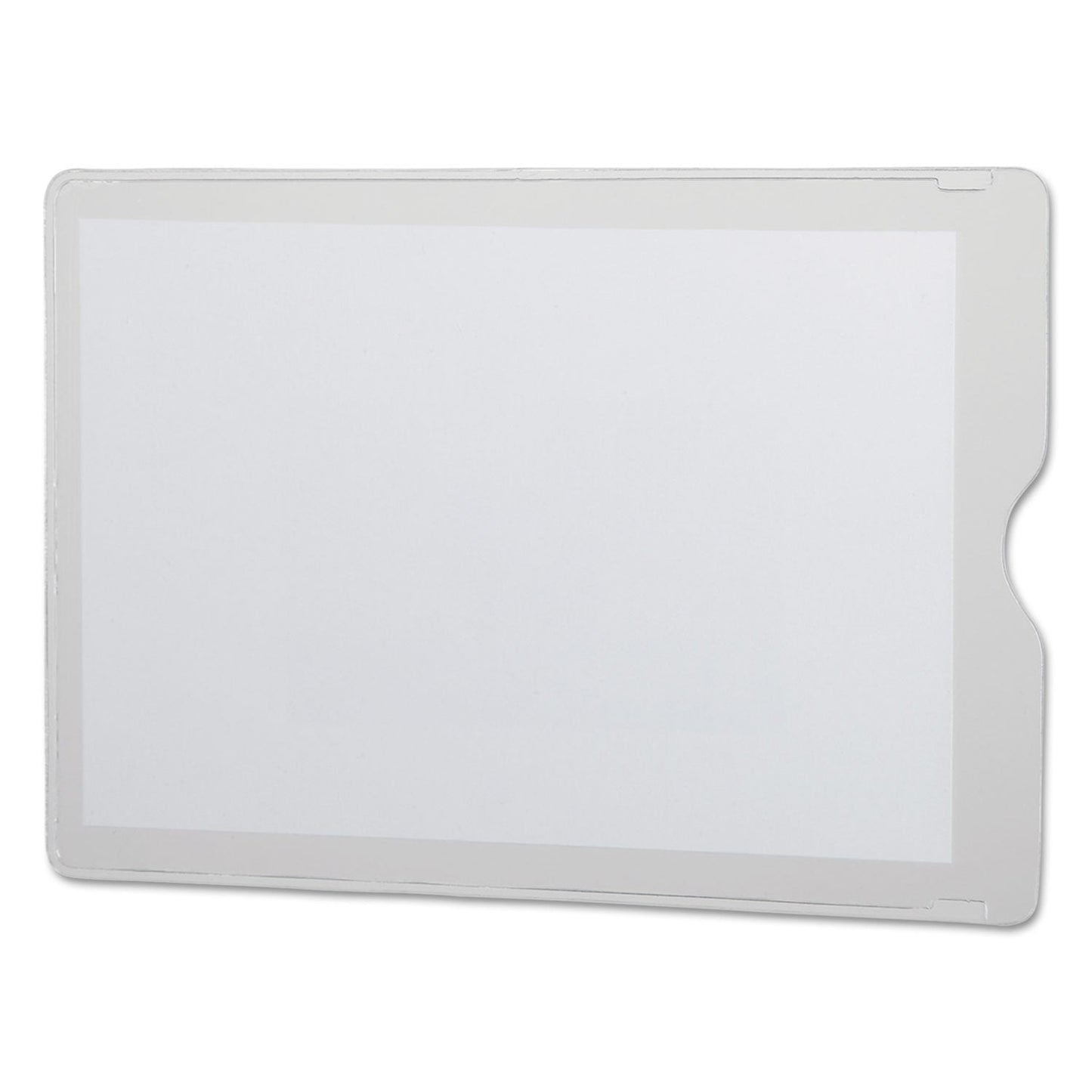 Oxford Utili-Jac Heavy-Duty Clear Plastic Envelopes, 4 x 6, 50/Box