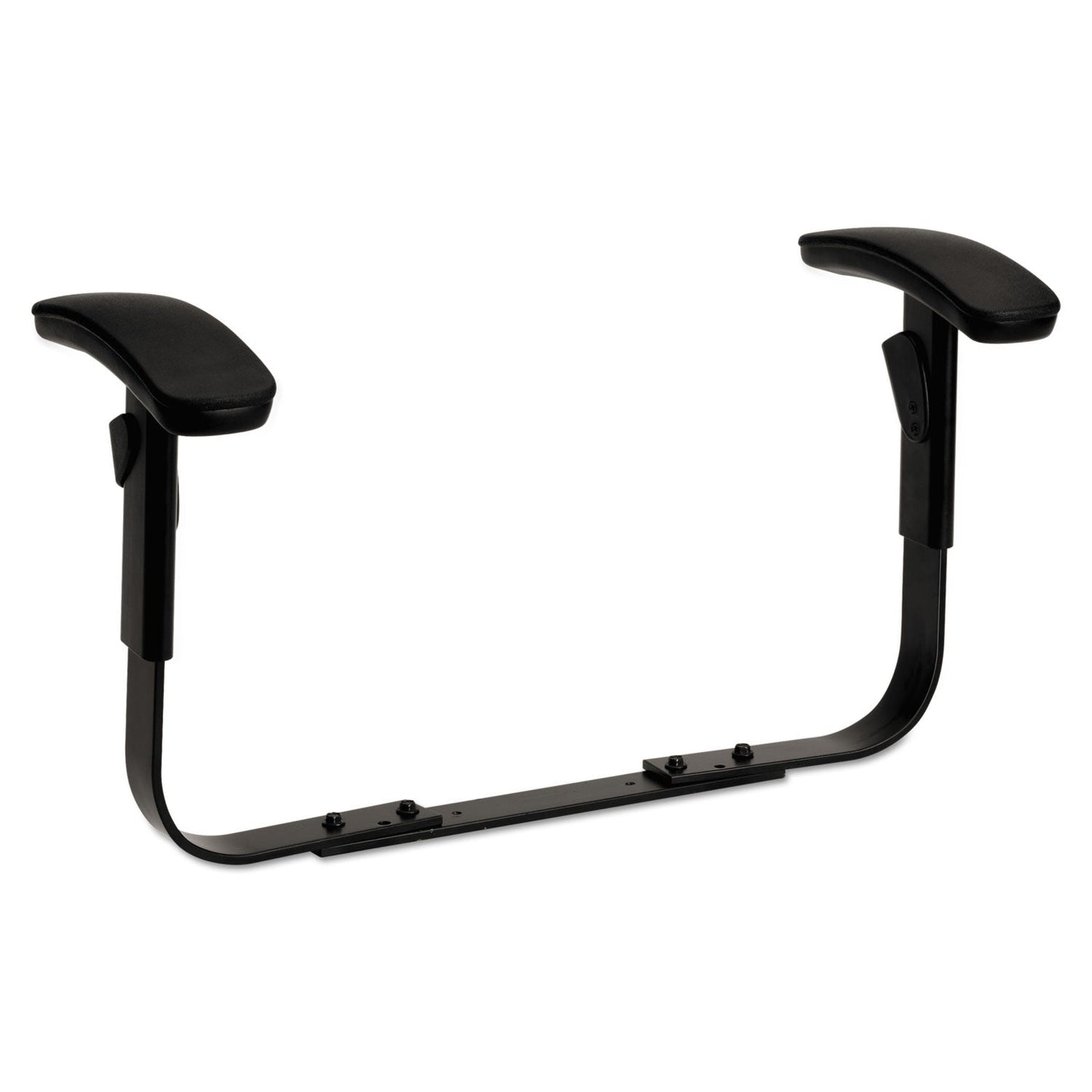 HON Optional Height-Adjustable T-Arms for HON ComforTask Series Swivel Task Chairs, Black, 2/Set
