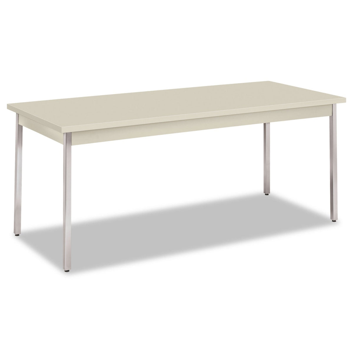 HON Utility Table, Rectangular, 72w x 30d x 29h, Light Gray