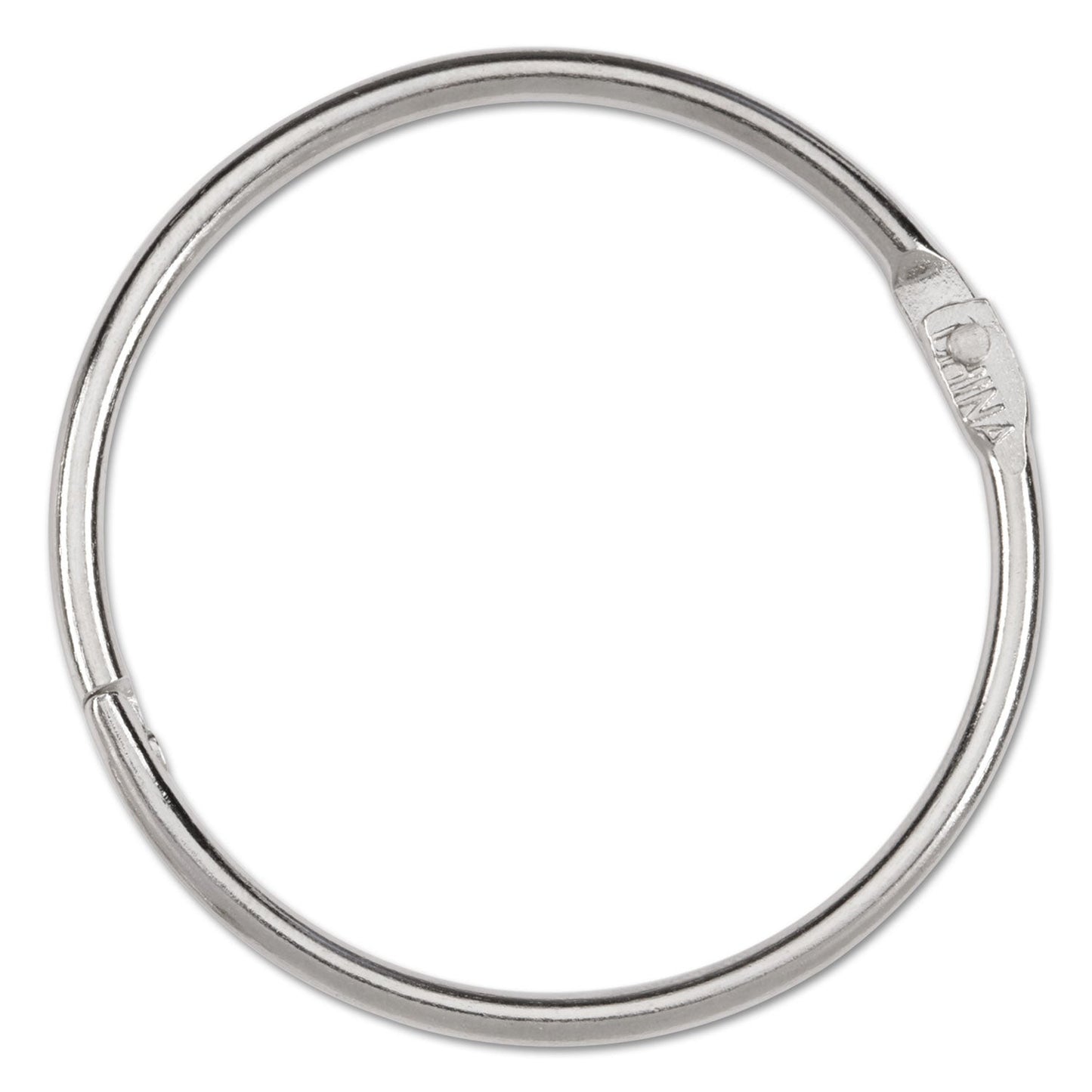ACCO Metal Book Rings, 2" Diameter, 50/Box