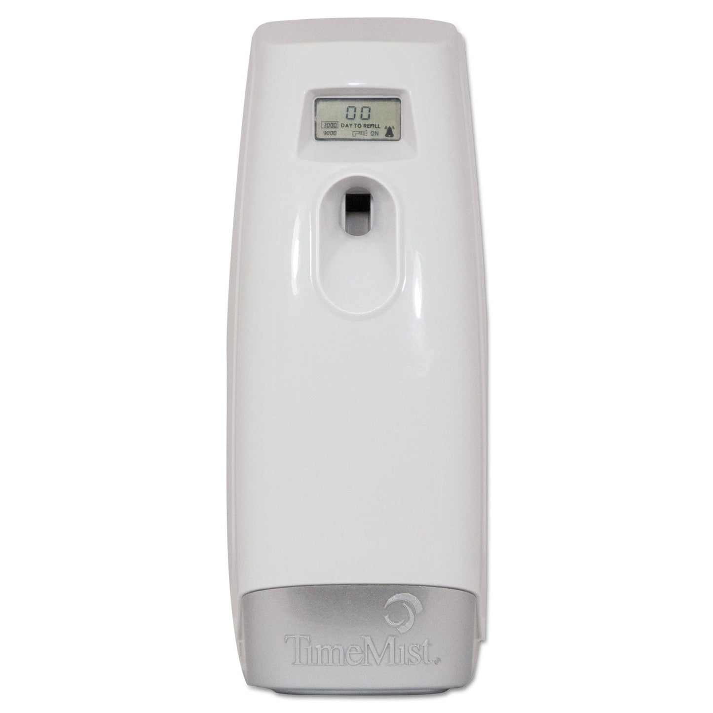 TimeMist Plus Metered Aerosol Fragrance Dispenser, 3.4" x 3.4" x 8.25", White