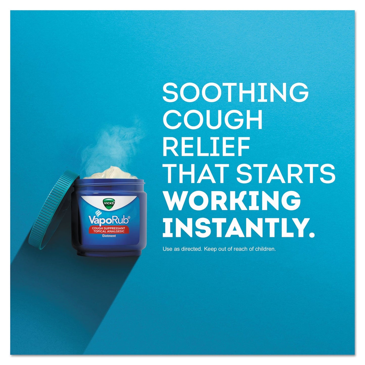 Vicks VapoRub, 1.76 oz Jar, 36/Carton