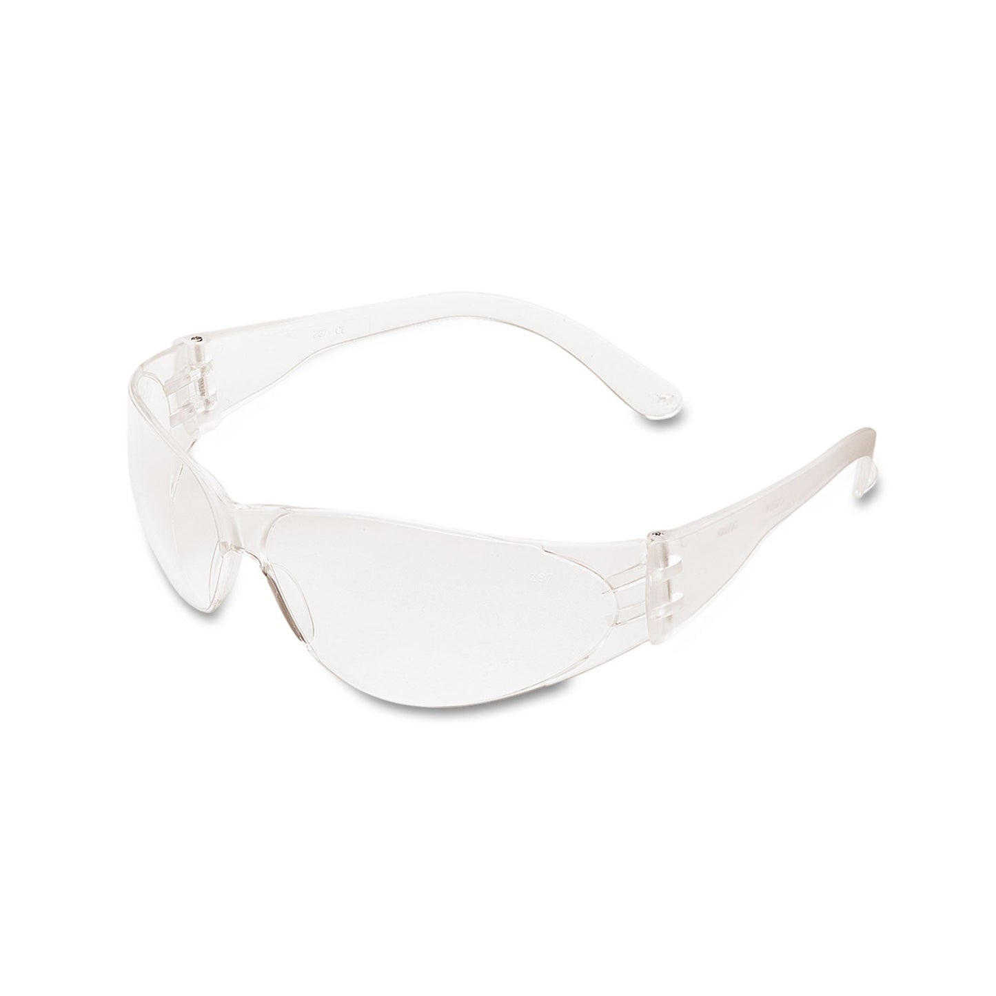 MCR Checklite Scratch-Resistant Safety Glasses, Clear Lens, 12/Box