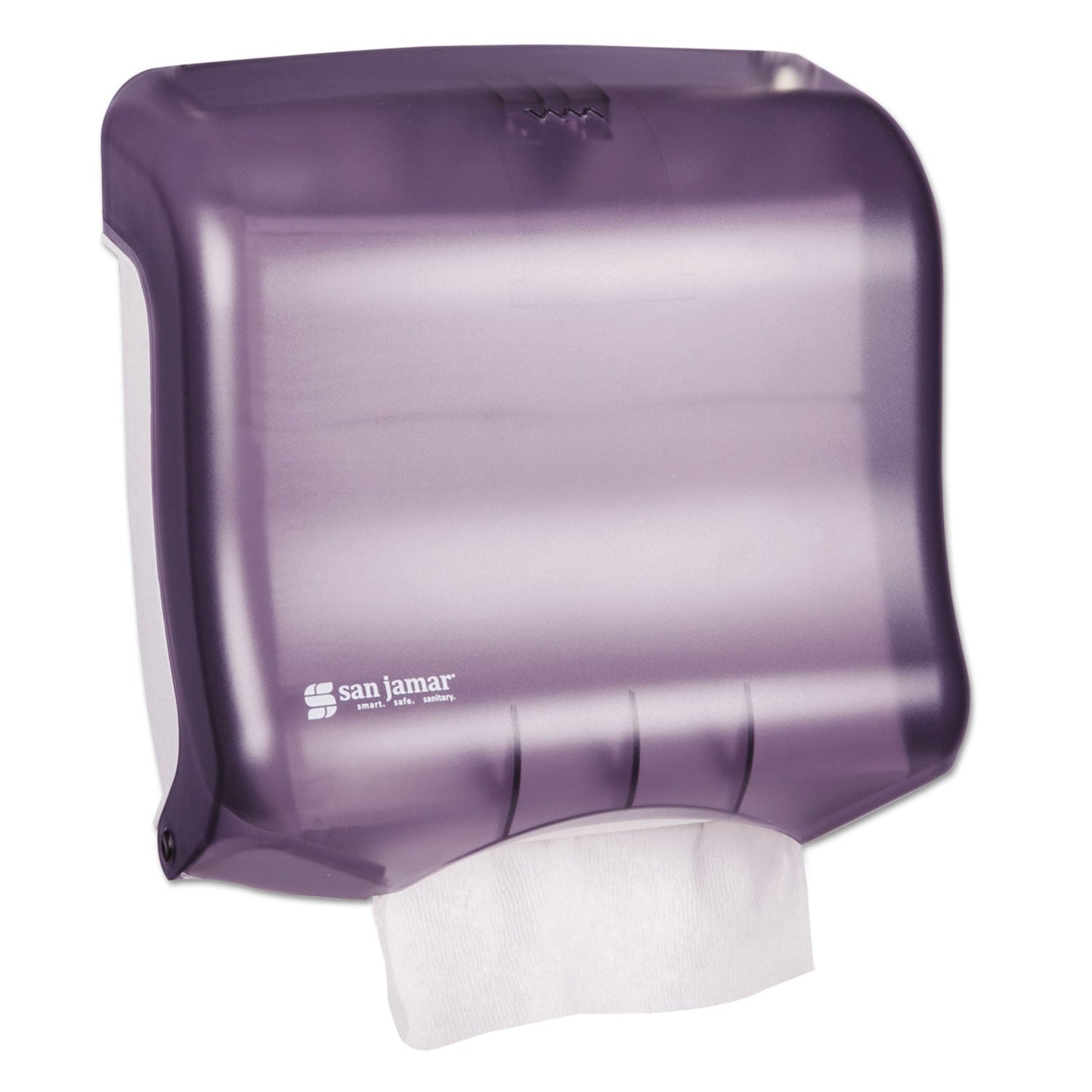 San Jamar Ultrafold Towel Dispenser, 11.5 x 6 x 11.5, Black Pearl