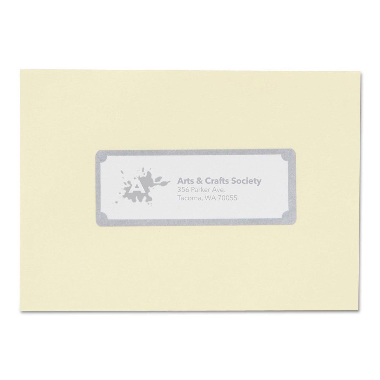 Avery White Easy Peel Address Labels w/ Border, Inkjet Printers, 1 x 2.63, White, 30/Sheet, 10 Sheets/Pack