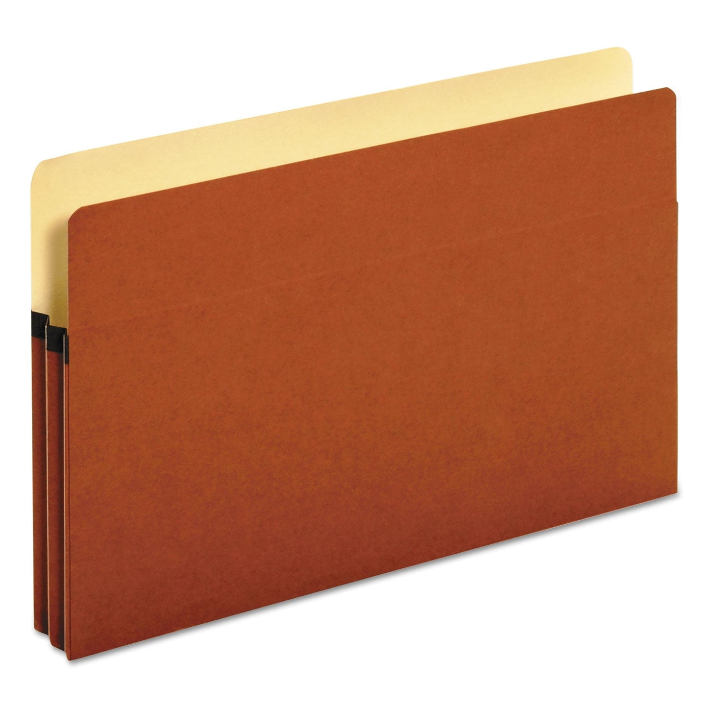 Pendaflex Standard Expanding File Pockets, 1.75" Expansion, Legal Size, Red Fiber, 25/Box