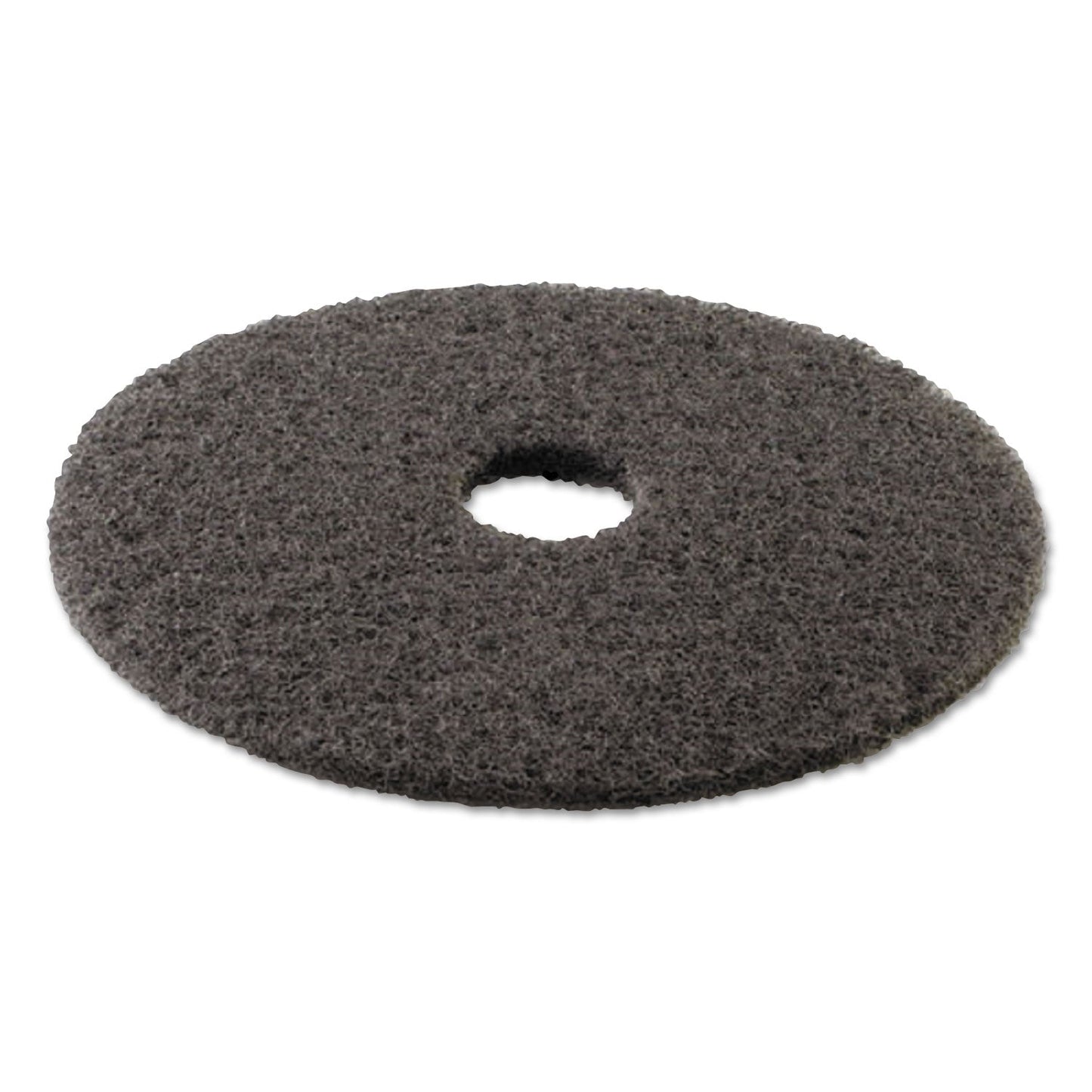 Boardwalk High Performance Stripping Floor Pads, 19" Diameter, Black, 5/Carton