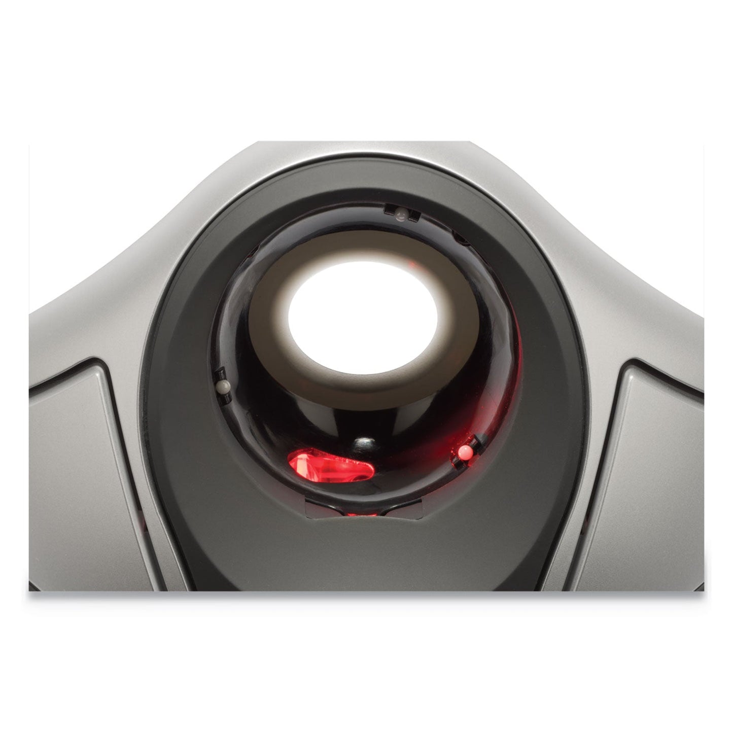 Kensington Orbit Optical Trackball Mouse, USB 2.0, Left/Right Hand Use, Black/Silver