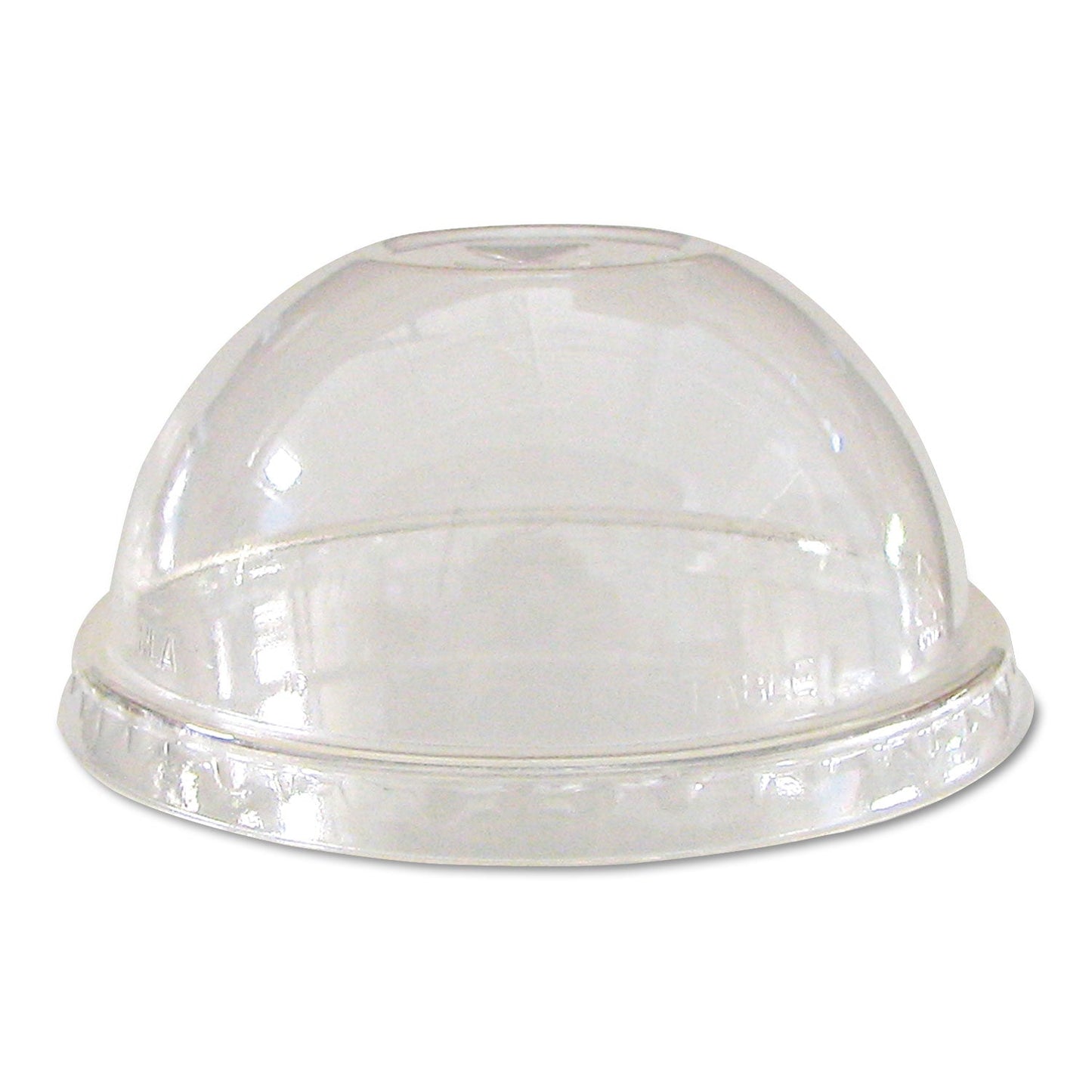 Eco-Products GreenStripe Renew and Comp Cold Cup Dome Lids, Fits 9 oz to 24 oz Cups, Clear, 100/Pack, 10 Packs/Carton