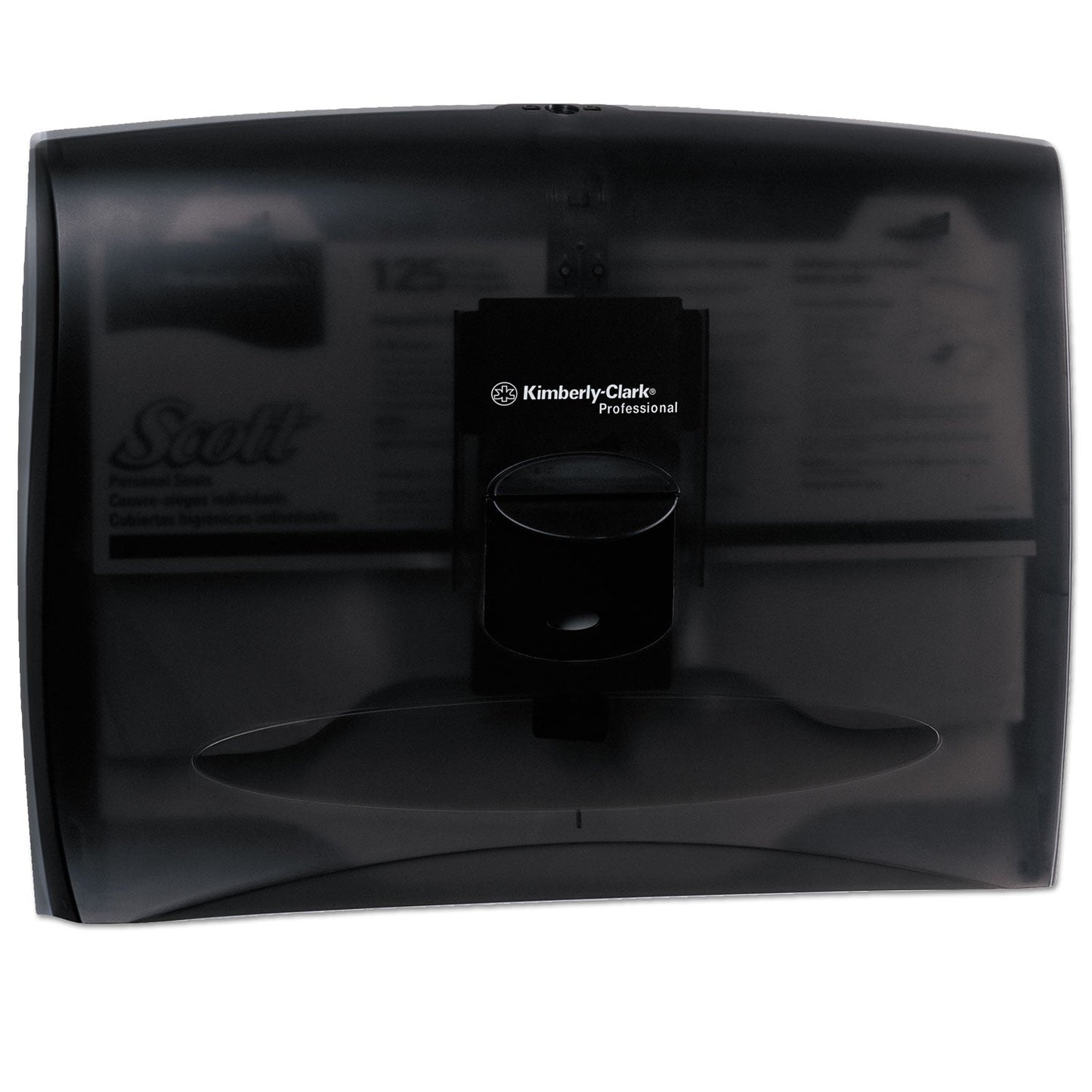 Scott Personal Seat Cover Dispenser, 17.5 x 2.25 x 13.25, Black