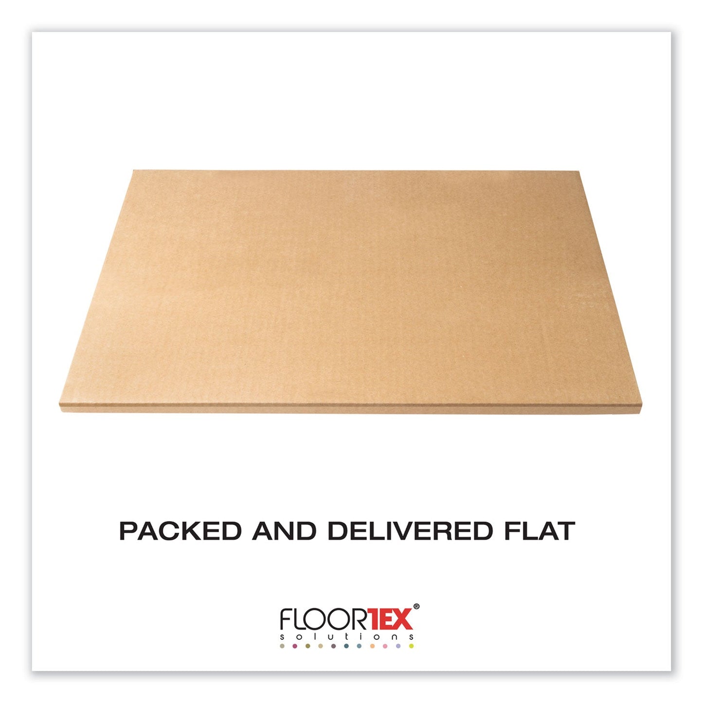 Floortex Cleartex Unomat Anti-Slip Chair Mat for Hard Floors/Flat Pile Carpets, 35 x 47, Clear