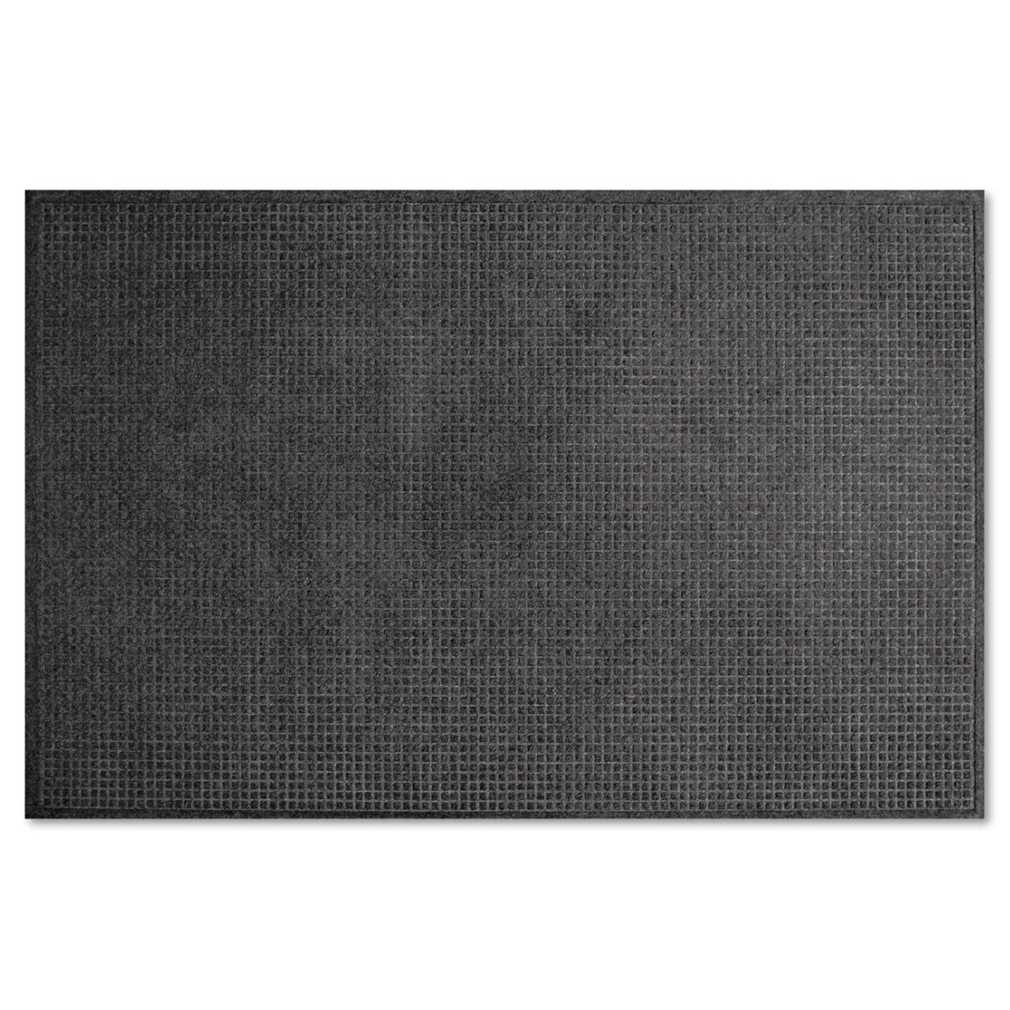 Guardian EcoGuard Indoor/Outdoor Wiper Mat, Rubber, 48 x 72, Charcoal