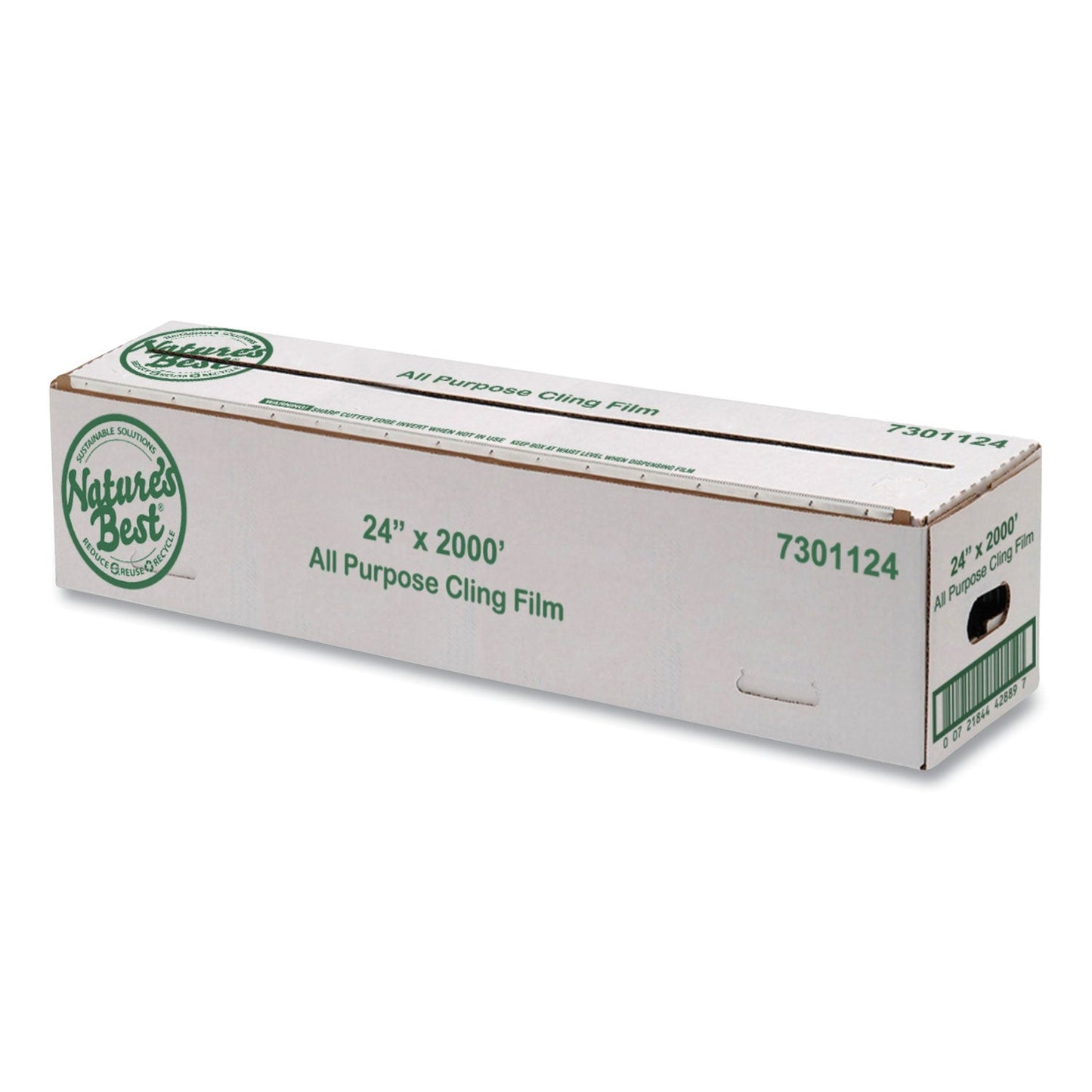 Anchor Packaging Film, 24" x 2,000 ft, Blue Tinted