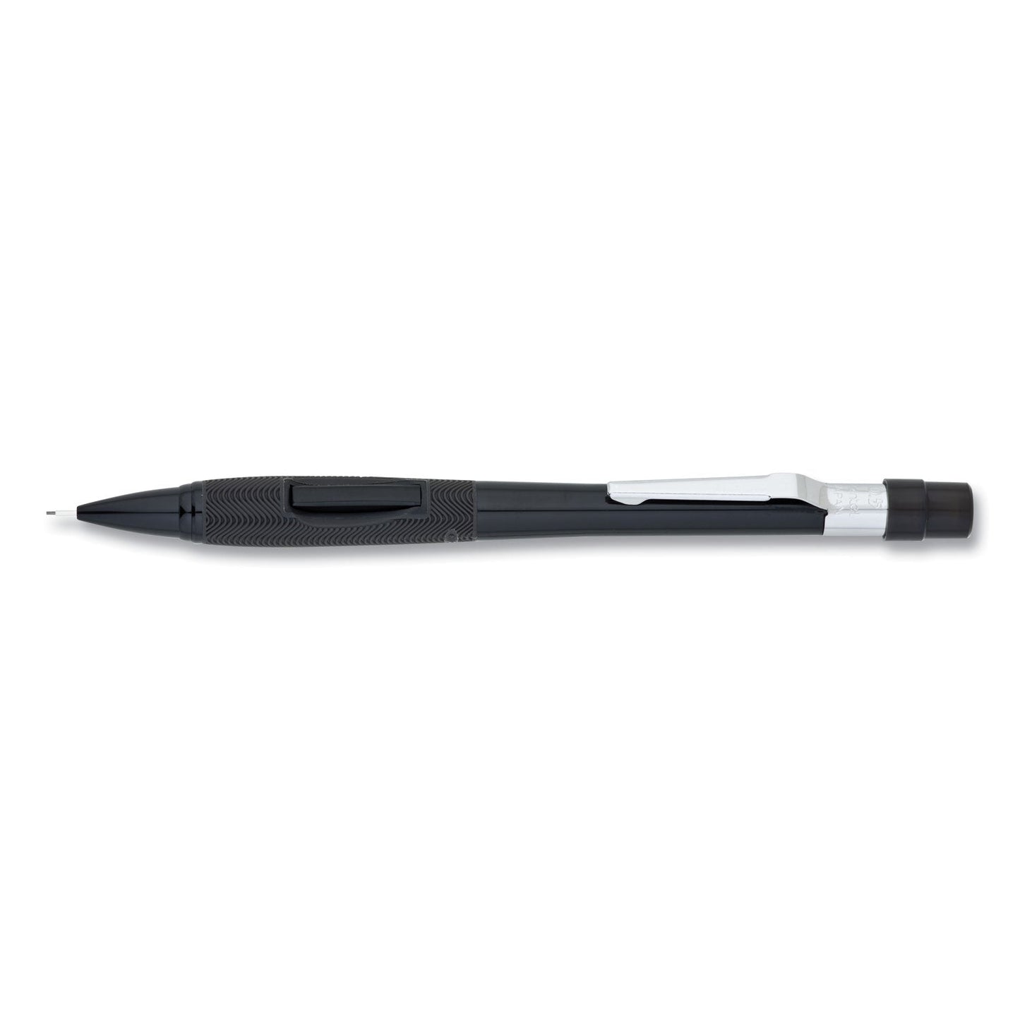 Pentel Quicker Clicker Mechanical Pencil, 0.5 mm, HB (#2.5), Black Lead, Black Barrel