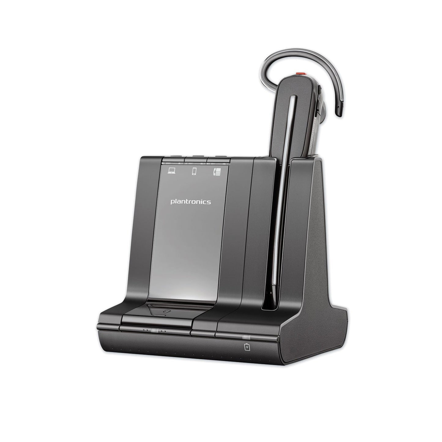 poly Savi S8240M Office Series Headset, Microsoft Version, Black