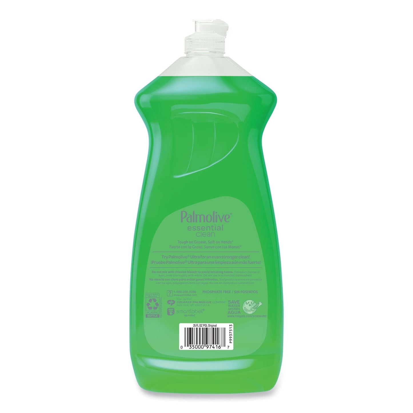 Palmolive Dishwashing Liquid, Fresh Scent, 25 oz, 9/Carton