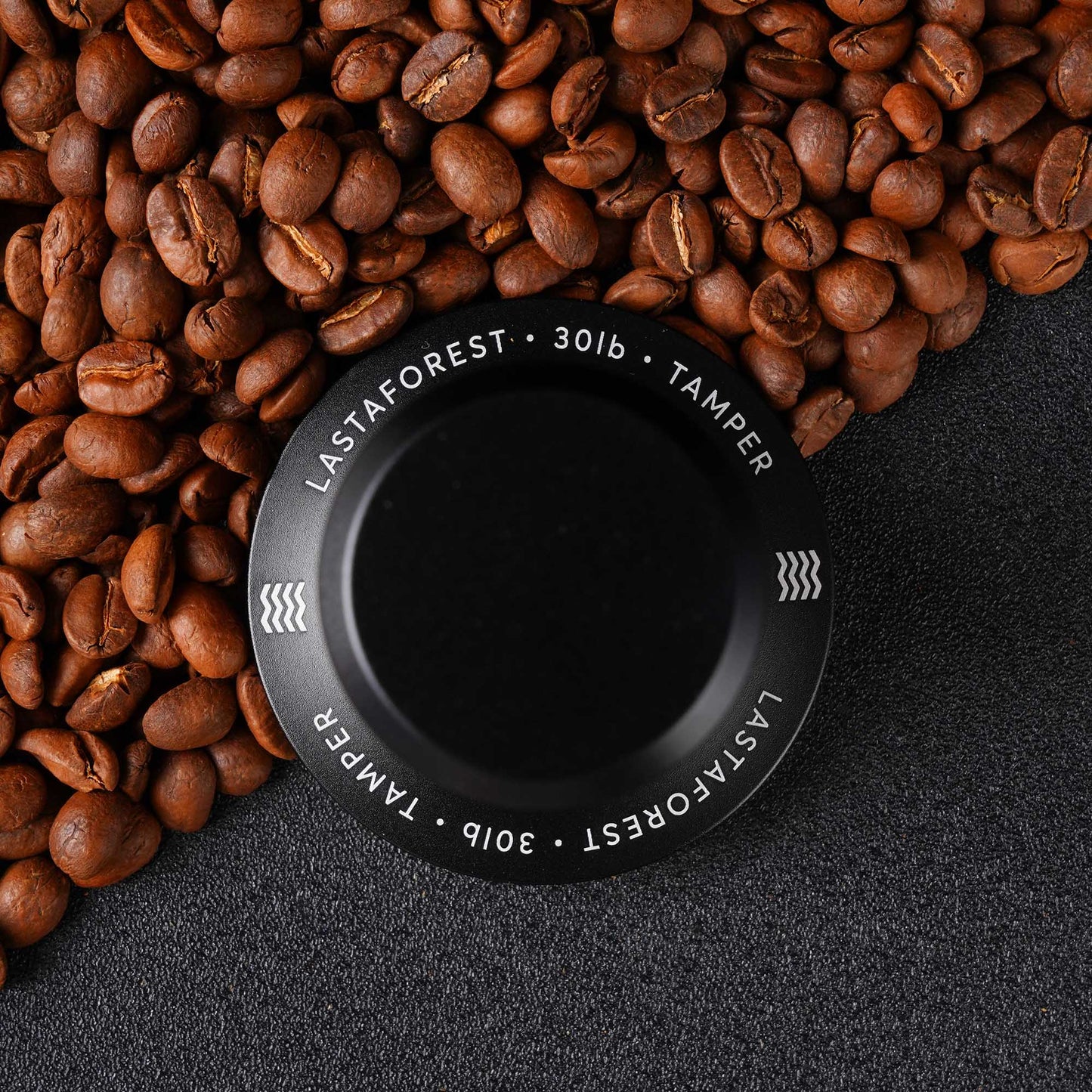 Lastaforest - Spring Loaded Tamper with Wood Handle