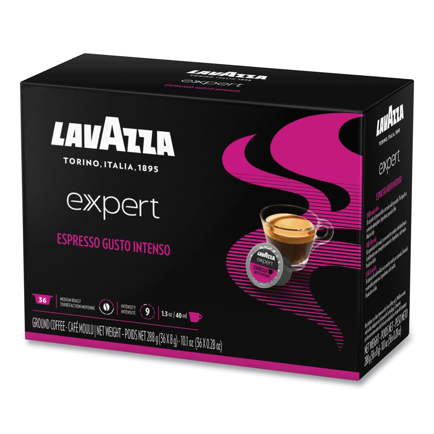 Lavazza Expert Capsules, Gusto Intenso, 0.31 oz, 36/Box