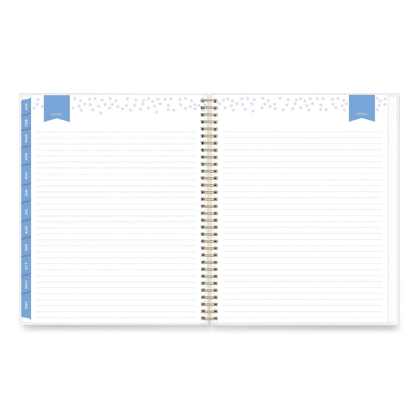 Blue Sky Day Designer Tile Weekly/Monthly Planner, Tile Artwork, 11 x 8.5, Blue/White Cover, 12-Month (Jan to Dec): 2023