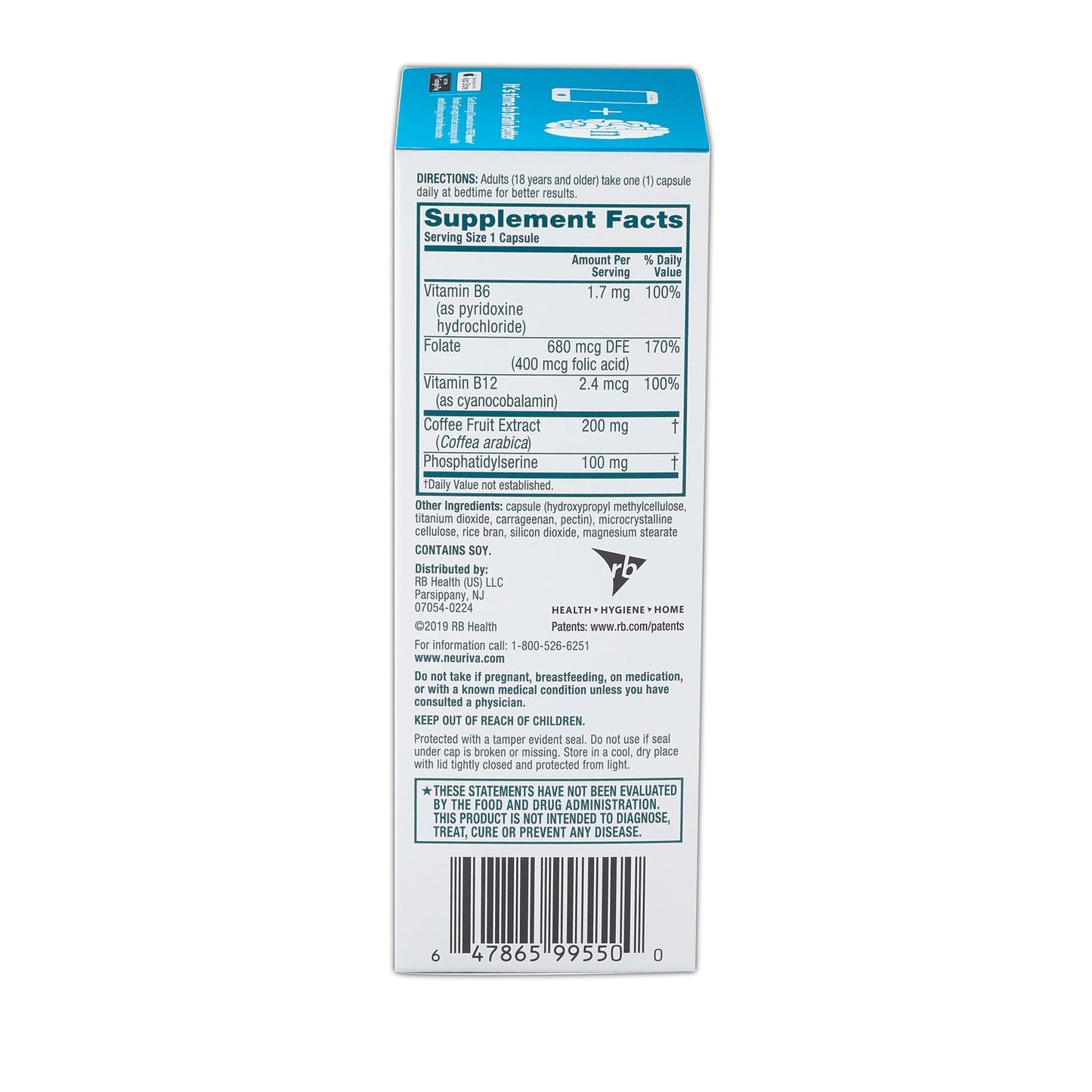 Neuriva Brain Performance Plus, 30 Count