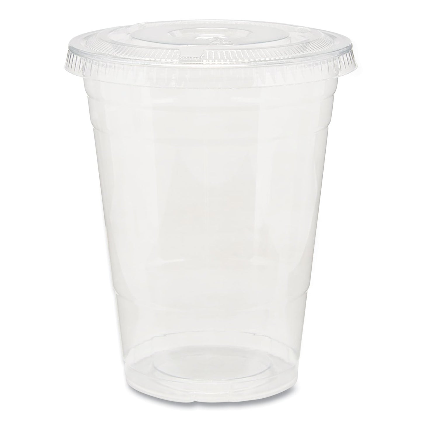 Dixie Clear Plastic PETE Cups, 16 oz, 50/Sleeve, 20 Sleeves/Carton