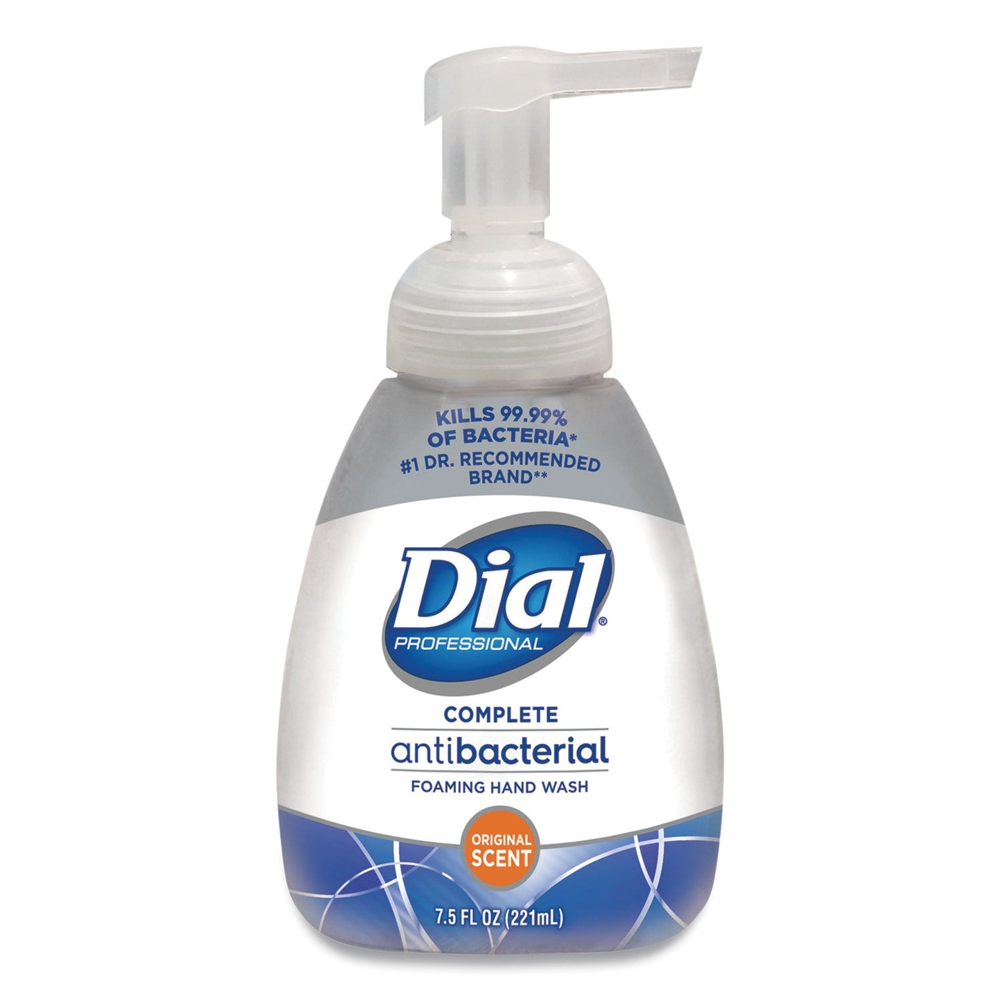Dial Antibacterial Foaming Hand Wash, Original, 7.5 oz Pump