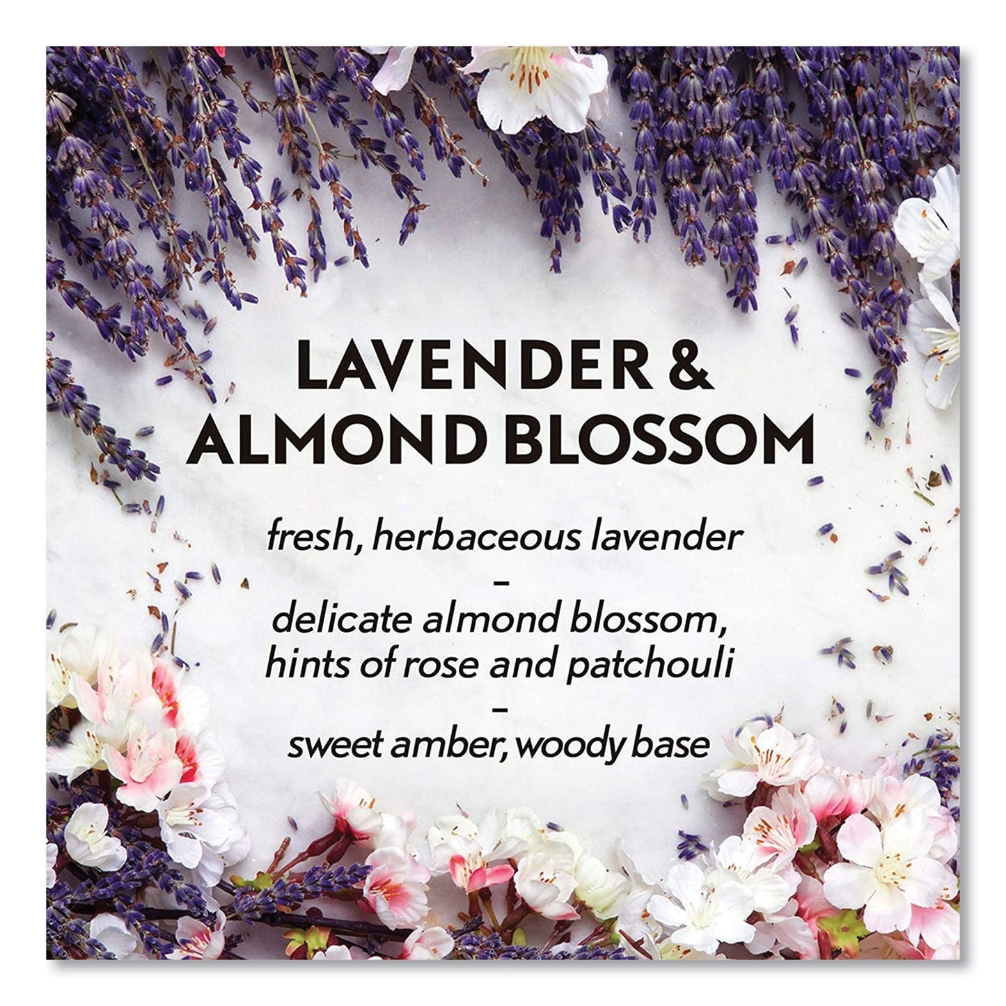 Air Wick Essential Mist Refill, Lavender and Almond Blossom, 0.67 oz Bottle, 6/Carton