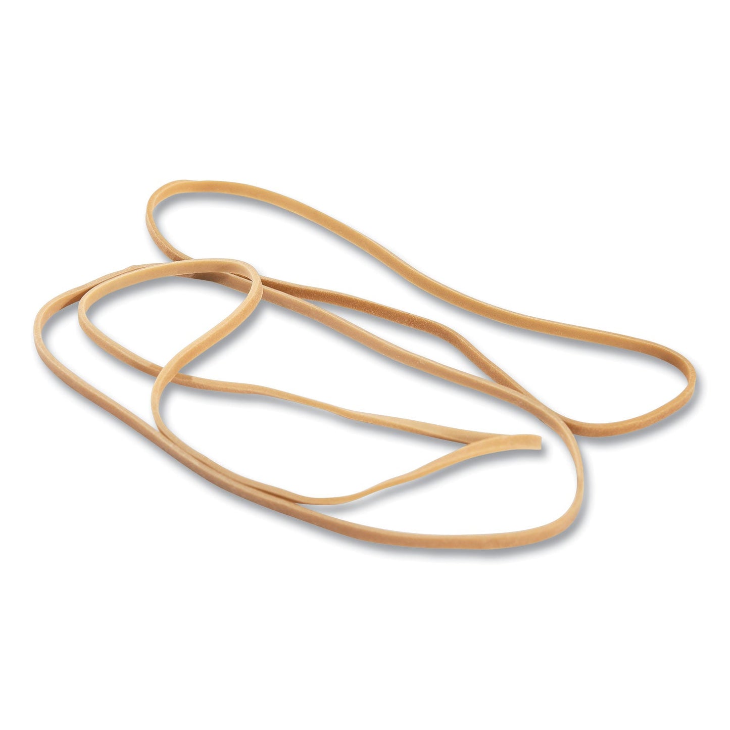 Universal Rubber Bands, Size 117, 0.06" Gauge, Beige, 1 lb Box, 210/Pack