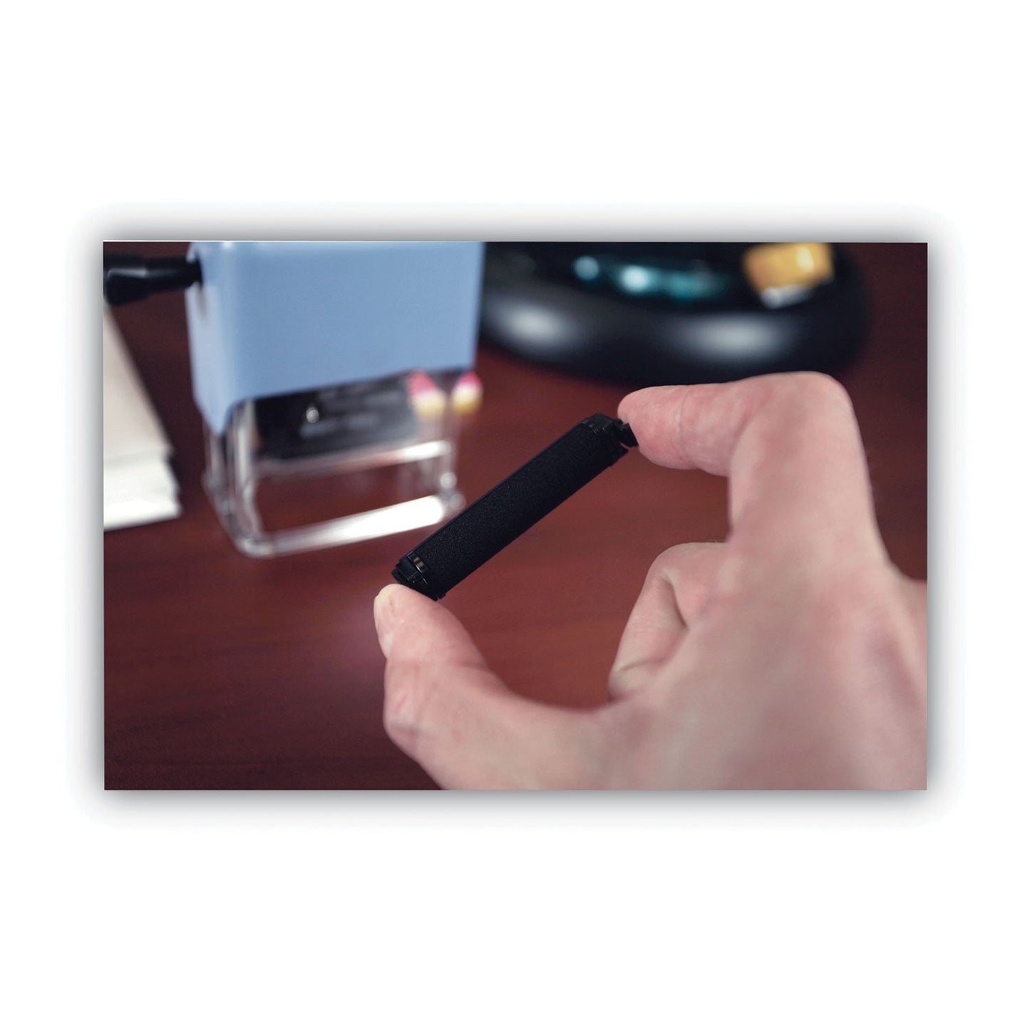 COSCO 2000PLUS Replacement Ink Roller for 2000PLUS ES 011092 Line Dater, 2" x 1", Red