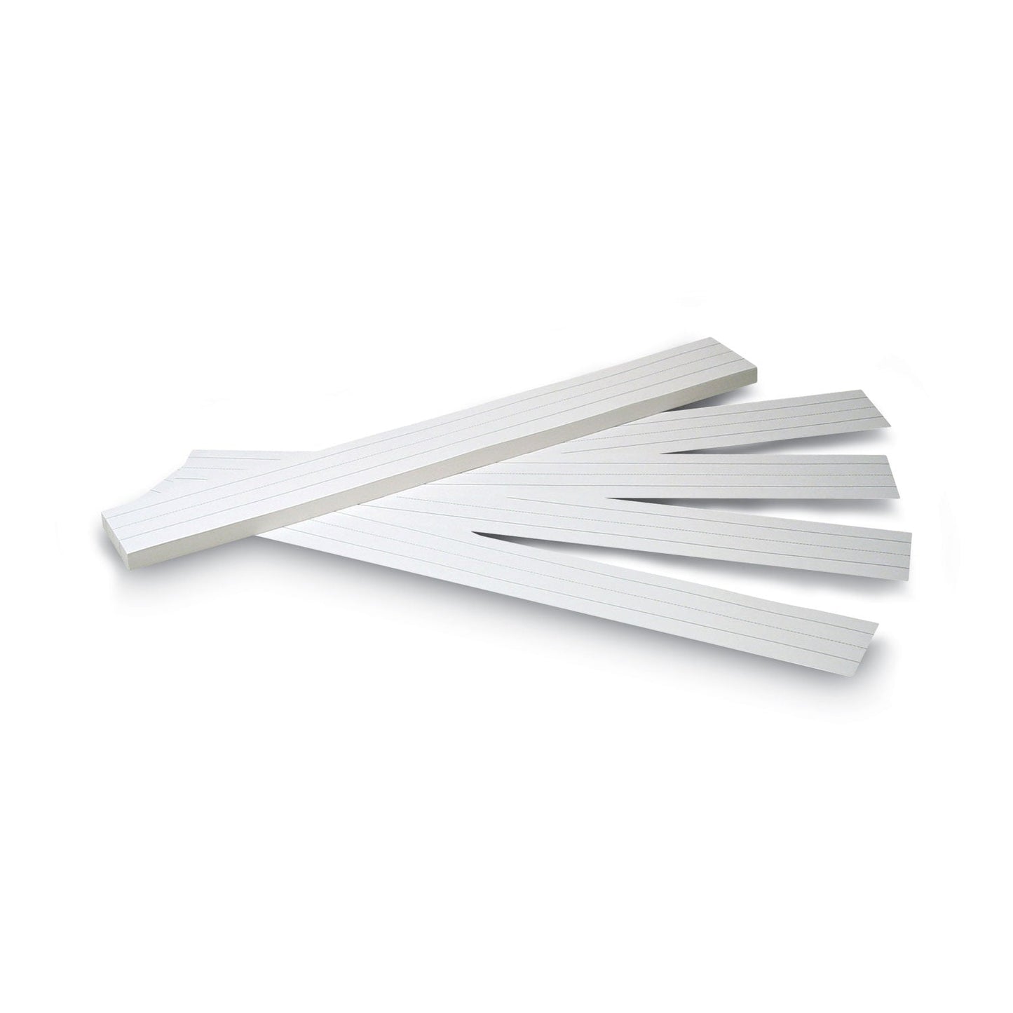 Pacon Sentence Strips, 24 x 3, White, 100/Pack