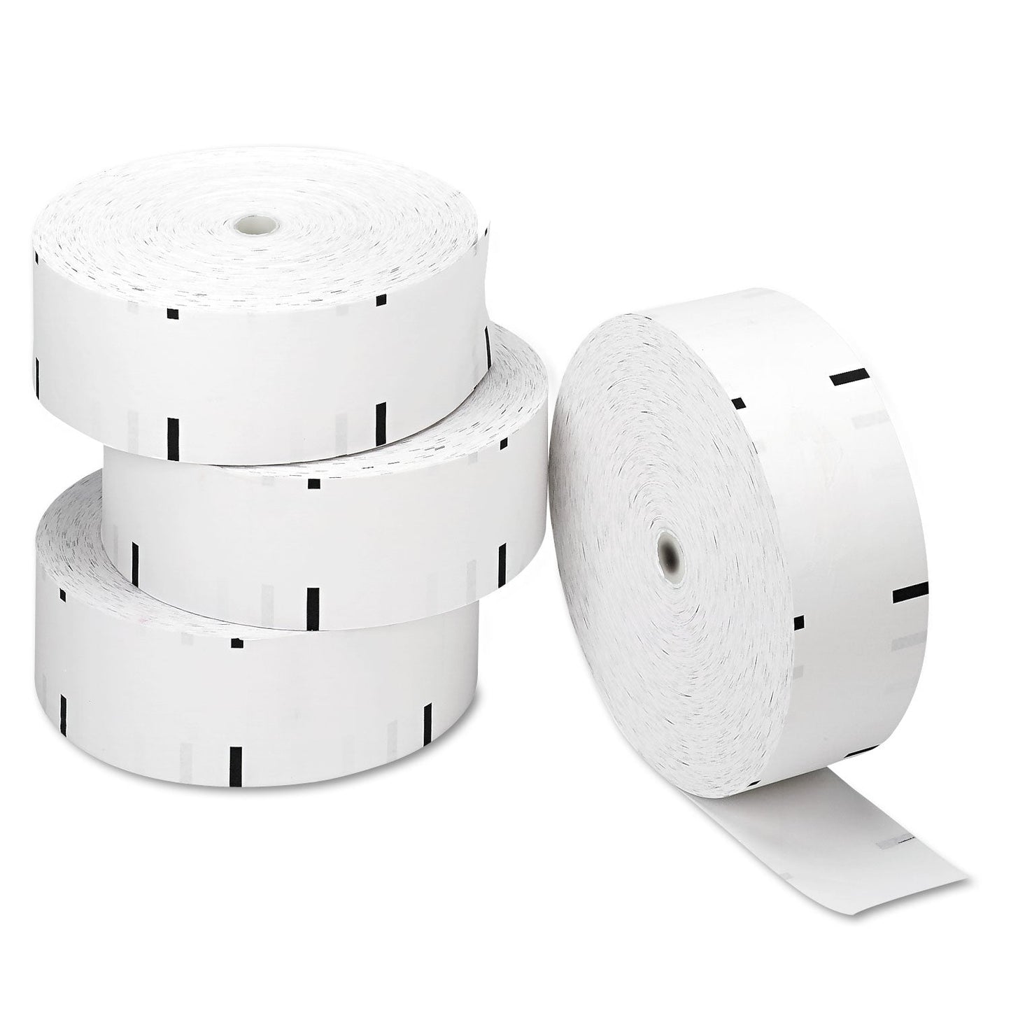 Iconex Direct Thermal Printing Paper Rolls, 0.69" Core, 3.13" x 1,960 ft, White, 4/Carton