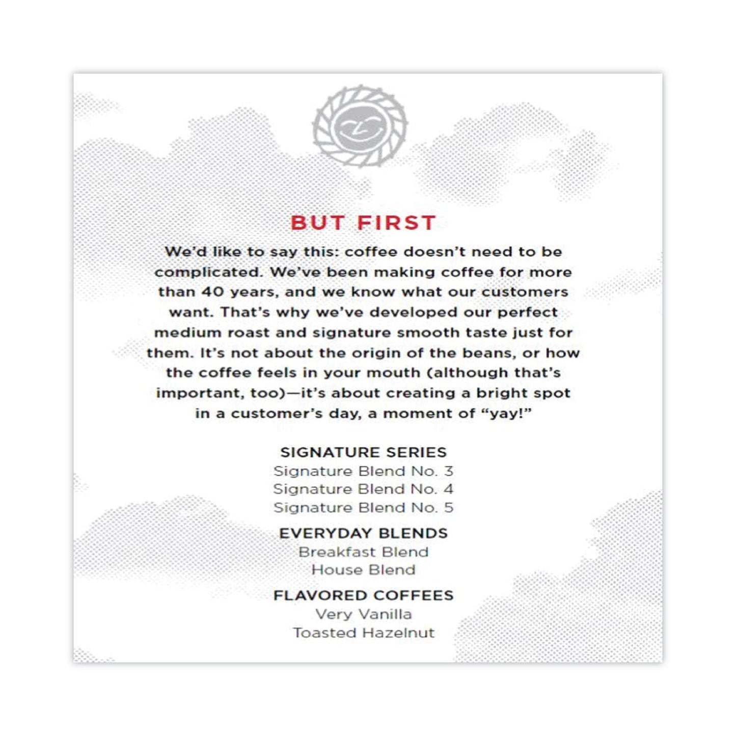Seattle's Best Port Side Blend Whole Bean Coffee, Medium Roast, 12 oz Bag, 6/Carton