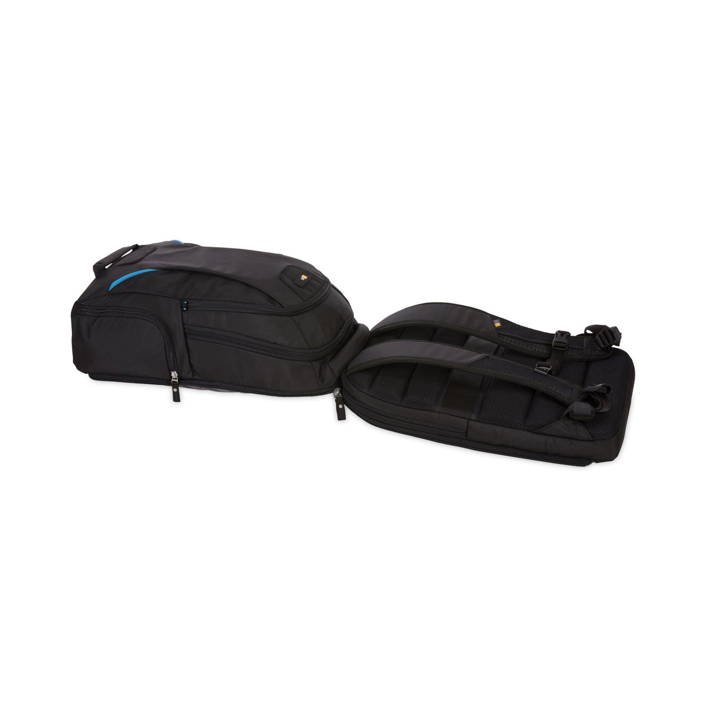 Case Logic Checkpoint Friendly Backpack, Fits Devices Up to 15.6", Polyester, 2.76 x 13.39 x 19.69, Black