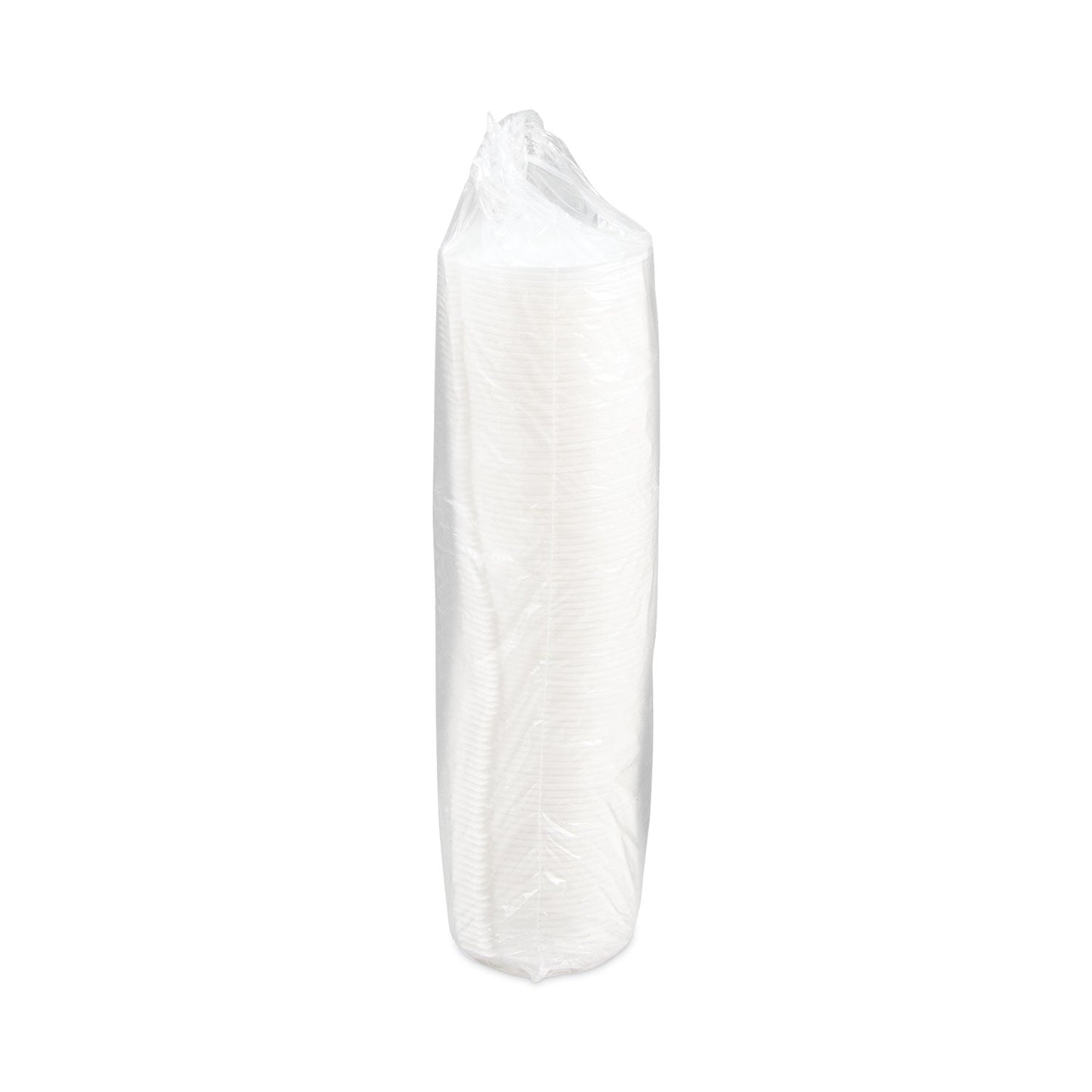 Dart Lift n' Lock Plastic Hot Cup Lids, Fits 10 oz to 14 oz Cups, White, 1,000/Carton