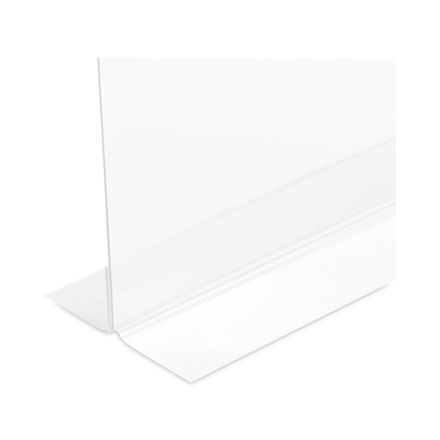 deflecto Classic Image Stand-Up Double-Sided Sign Holder, 8.5 x 11, 12/Pack
