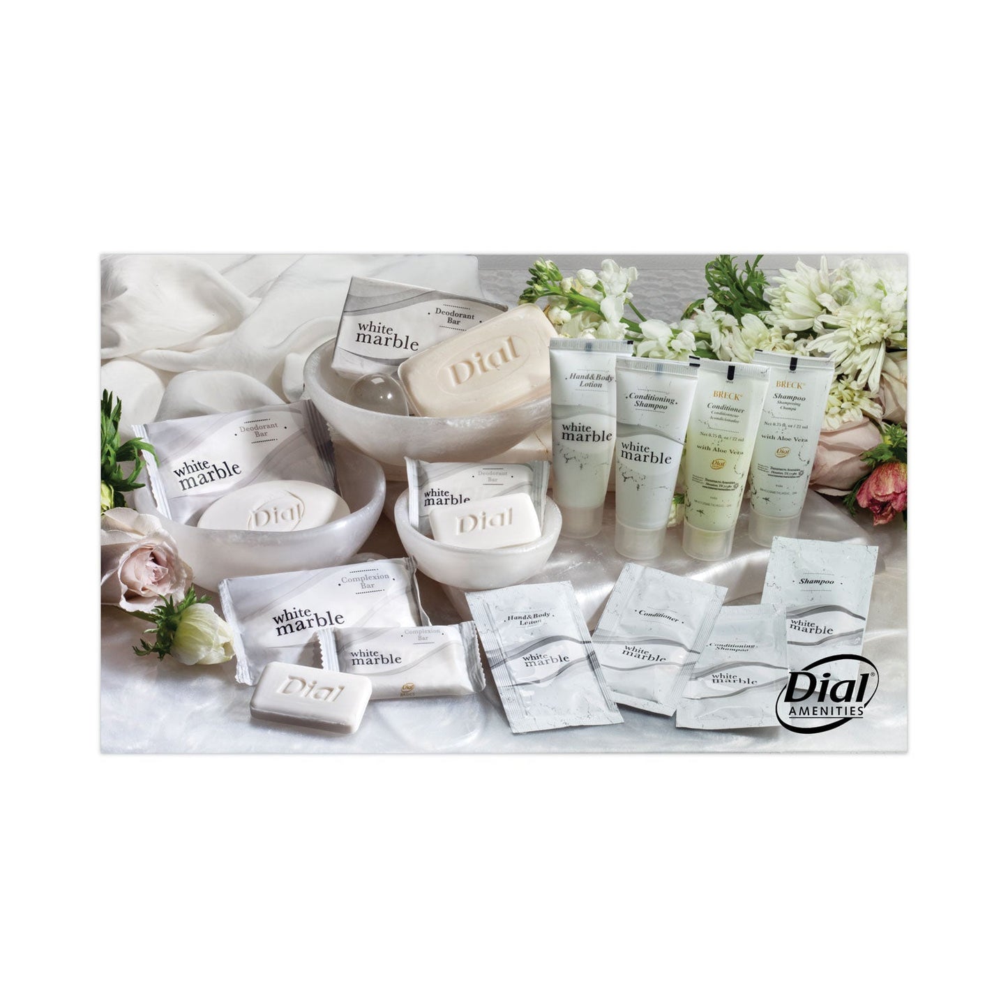 Dial Breck Conditioner, 0.75 oz, Bottle, 288/Carton