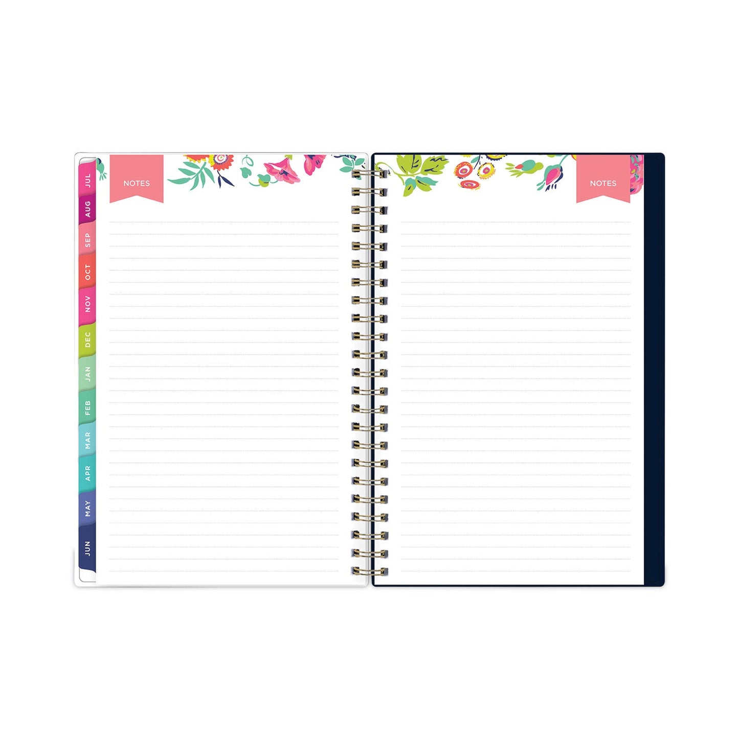 Blue Sky Day Designer Peyton Create-Your-Own Cover Weekly/Monthly Planner, Floral, 8 x 5, Navy, 12-Month (July-June): 2022 to 2023