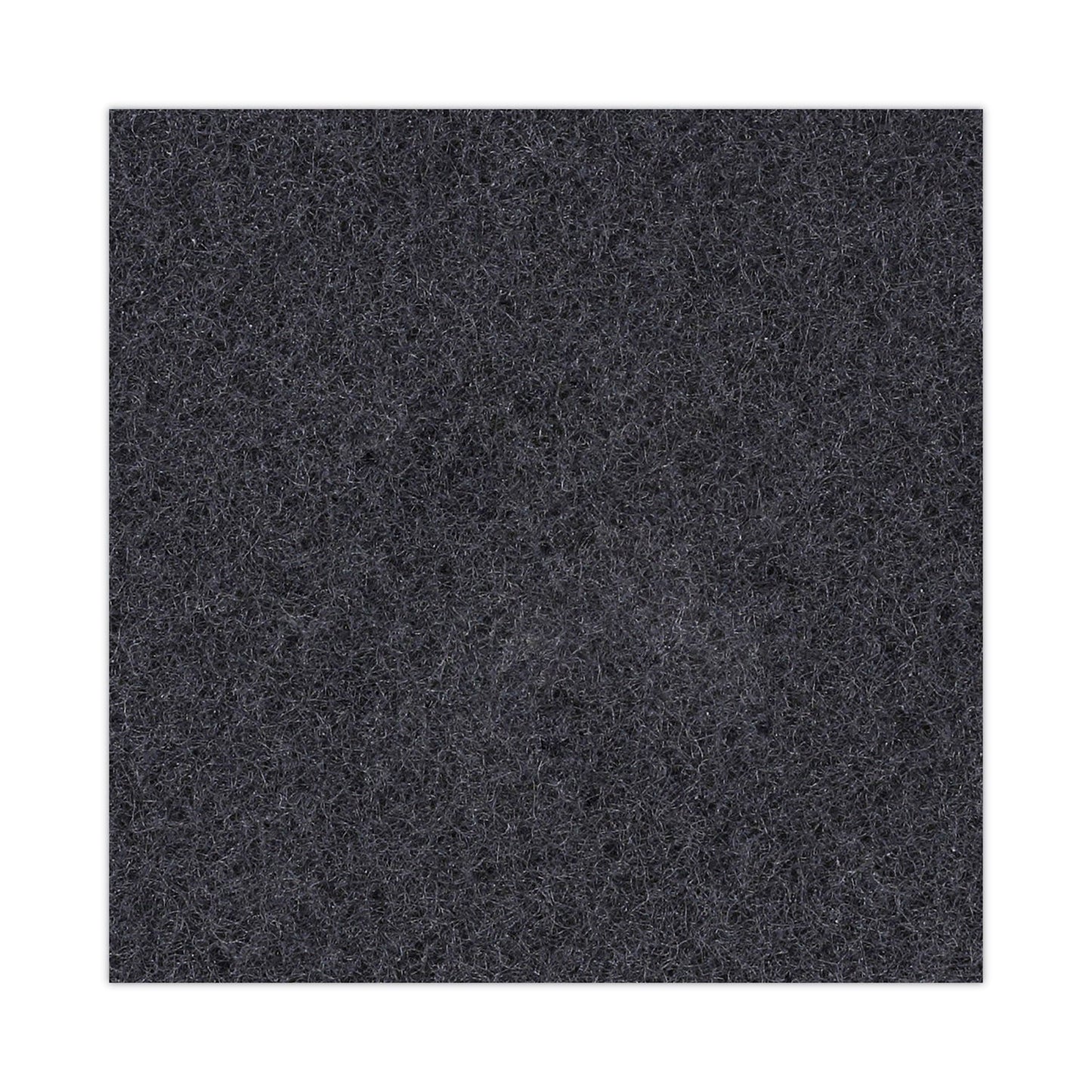 Boardwalk Stripping Floor Pads, 19" Diameter, Black, 5/Carton