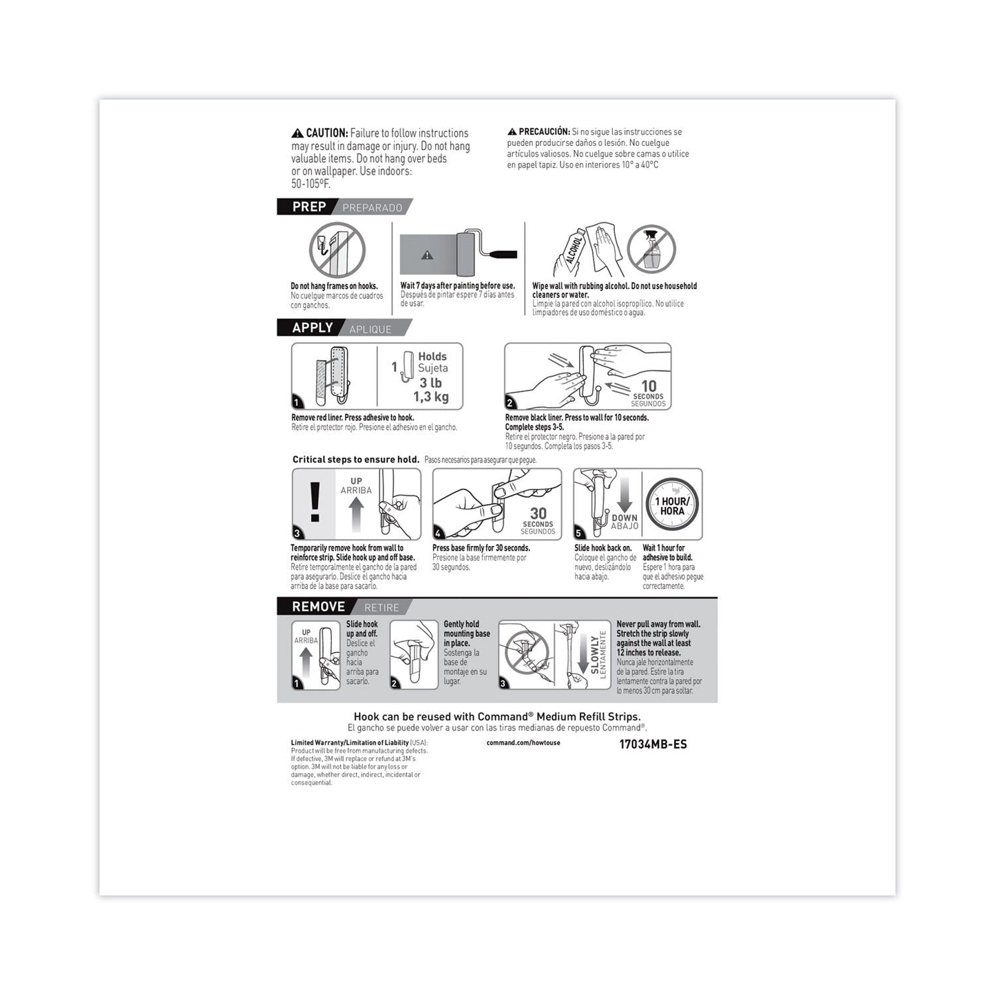 Command Decorative Hooks, Medium, Brushed Nickel, 2 Hook and 4 Strips/Pack