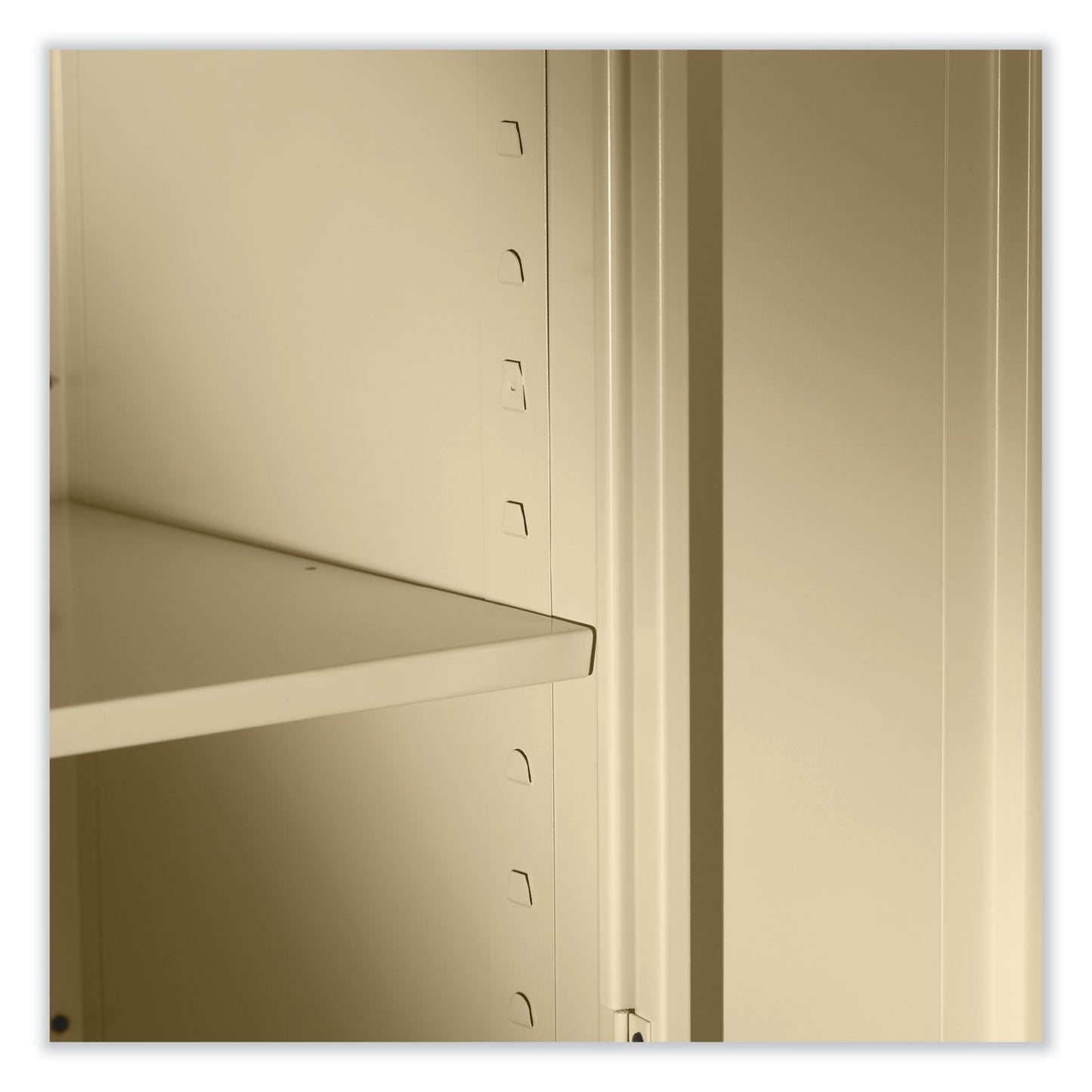 Tennsco 72" High Standard Cabinet (Unassembled), 36 x 24 x 72, Light Gray