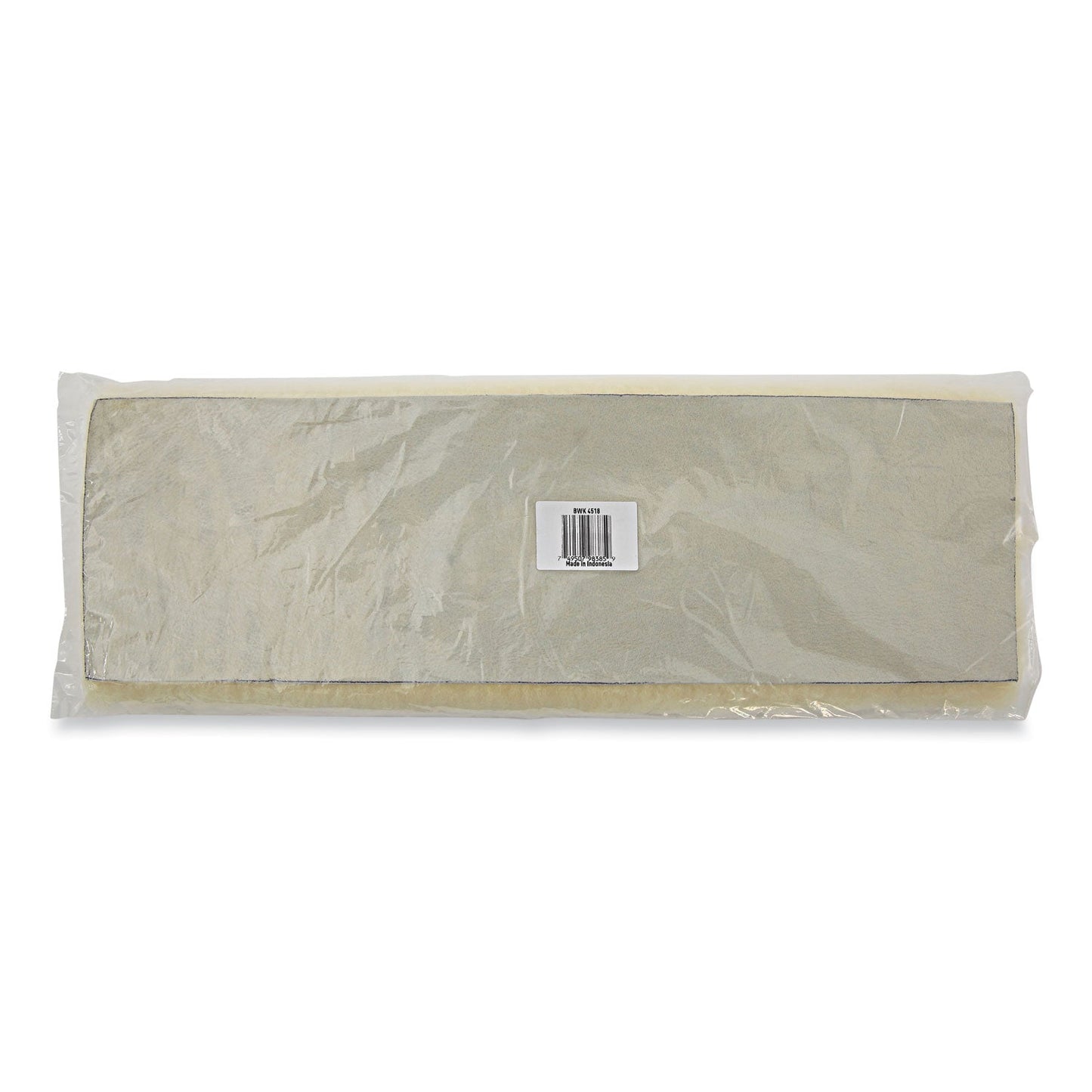 Boardwalk Mop Head, Applicator Refill Pad, Lambswool, 18-Inch, White