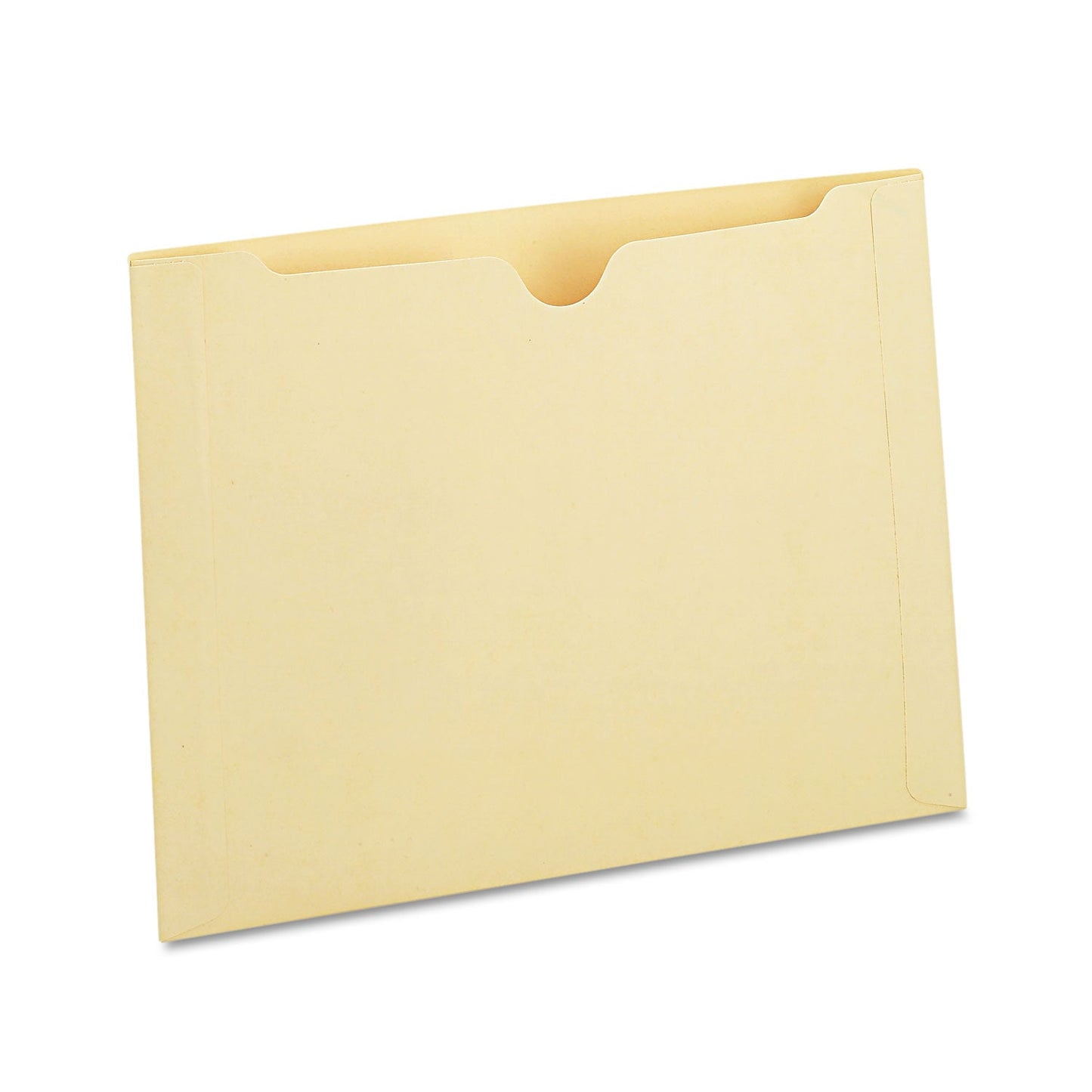 Universal Deluxe Manila File Jackets with Reinforced Tabs, Straight Tab, Legal Size, Manila, 50/Box
